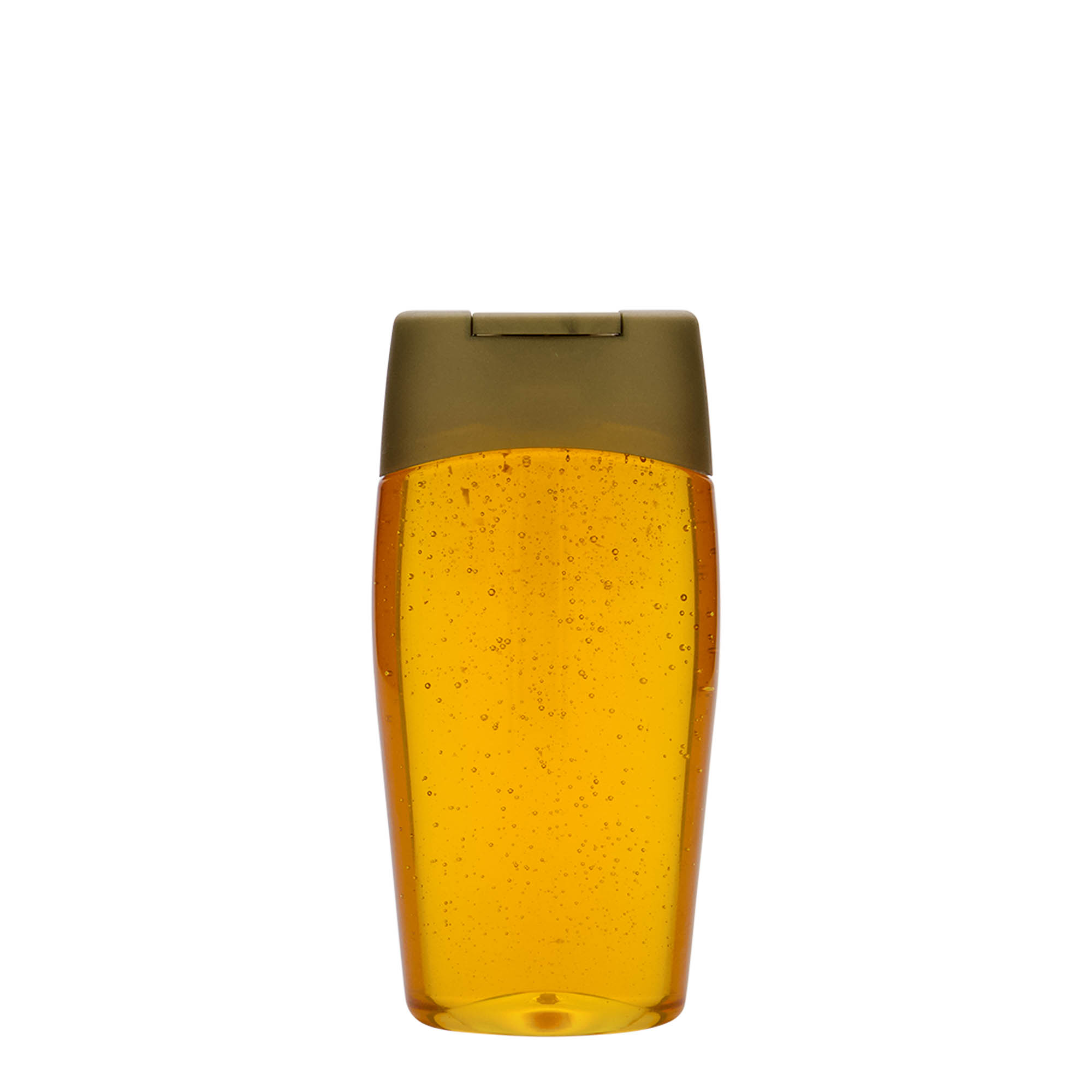 200 ml PET-pudel „Squeeze“, ovaalne, plastikust