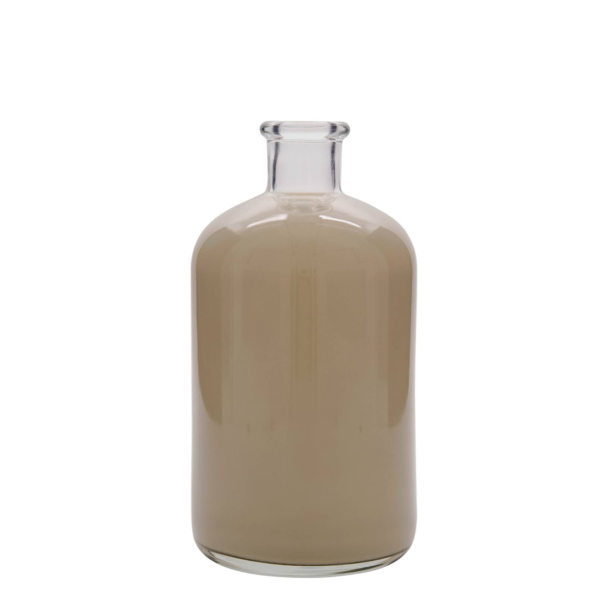 1.000 ml apteegipudelis klaas, suuava: kork