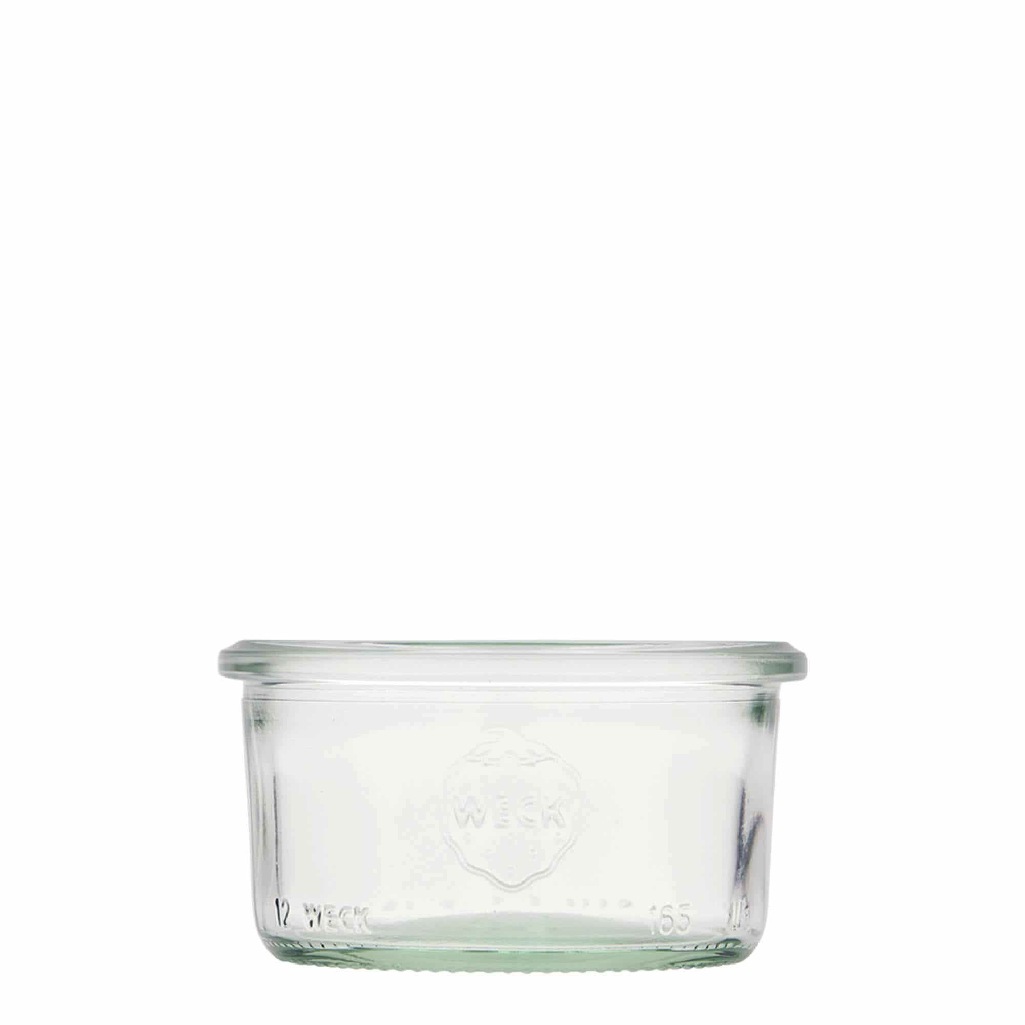 165 ml WECK-purkitops, suu: ümar serv