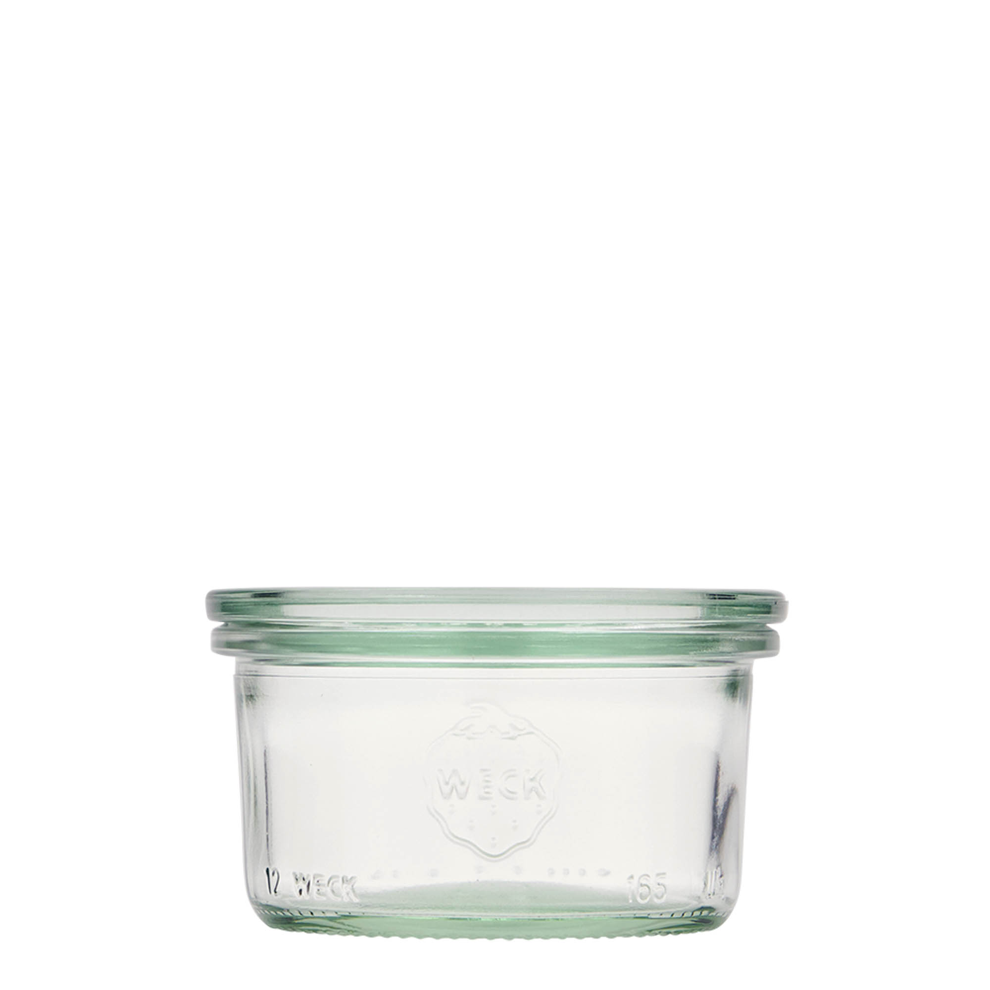 165 ml WECK-purkitops, avale: ümar serv 165 ml WECK-purkitops, avale: ümar serv