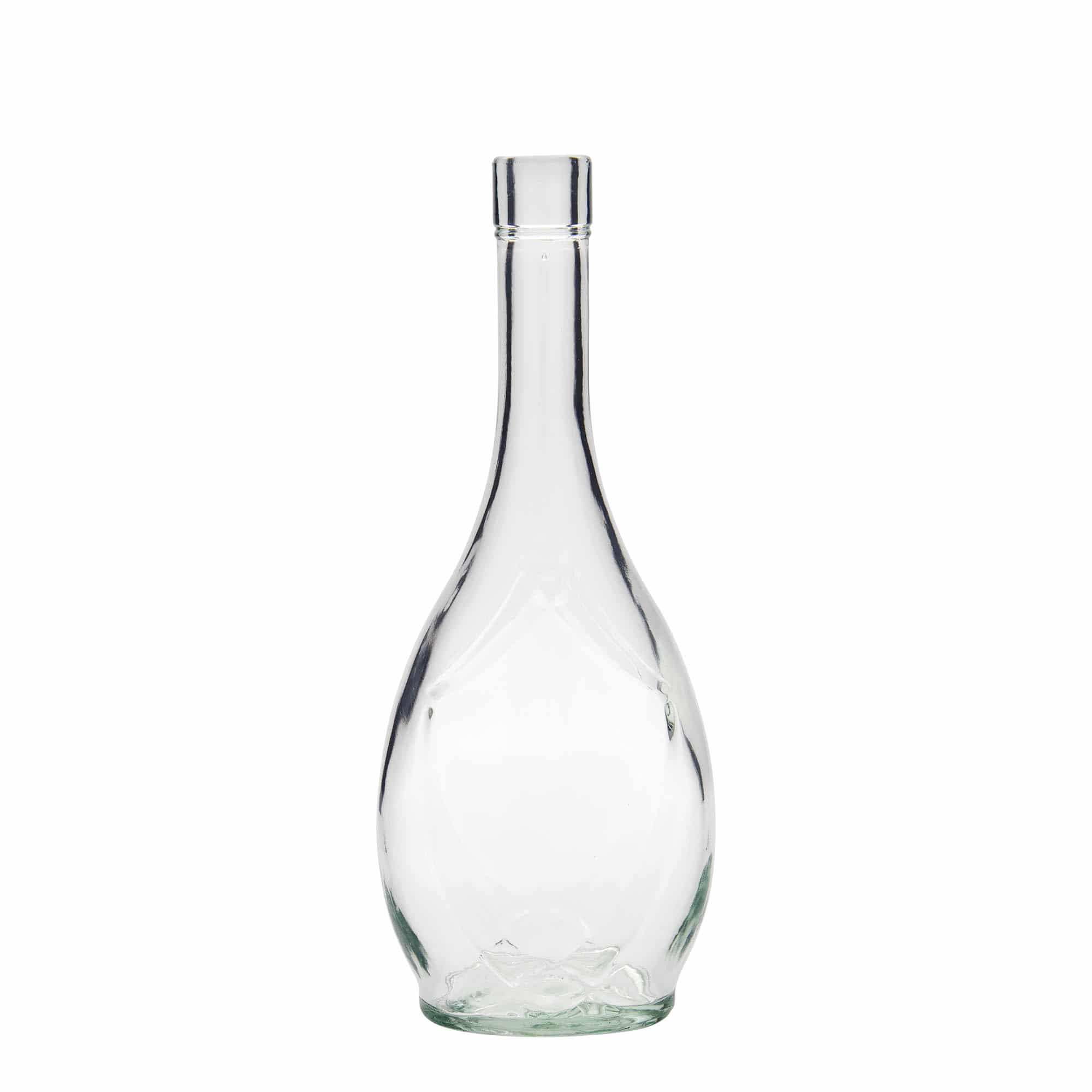 500 ml klaaspudel 'Zaragoza', ovaalne, sulgur: kork 500 ml klaaspudel 'Zaragoza', ovaalne, sulgur: kork