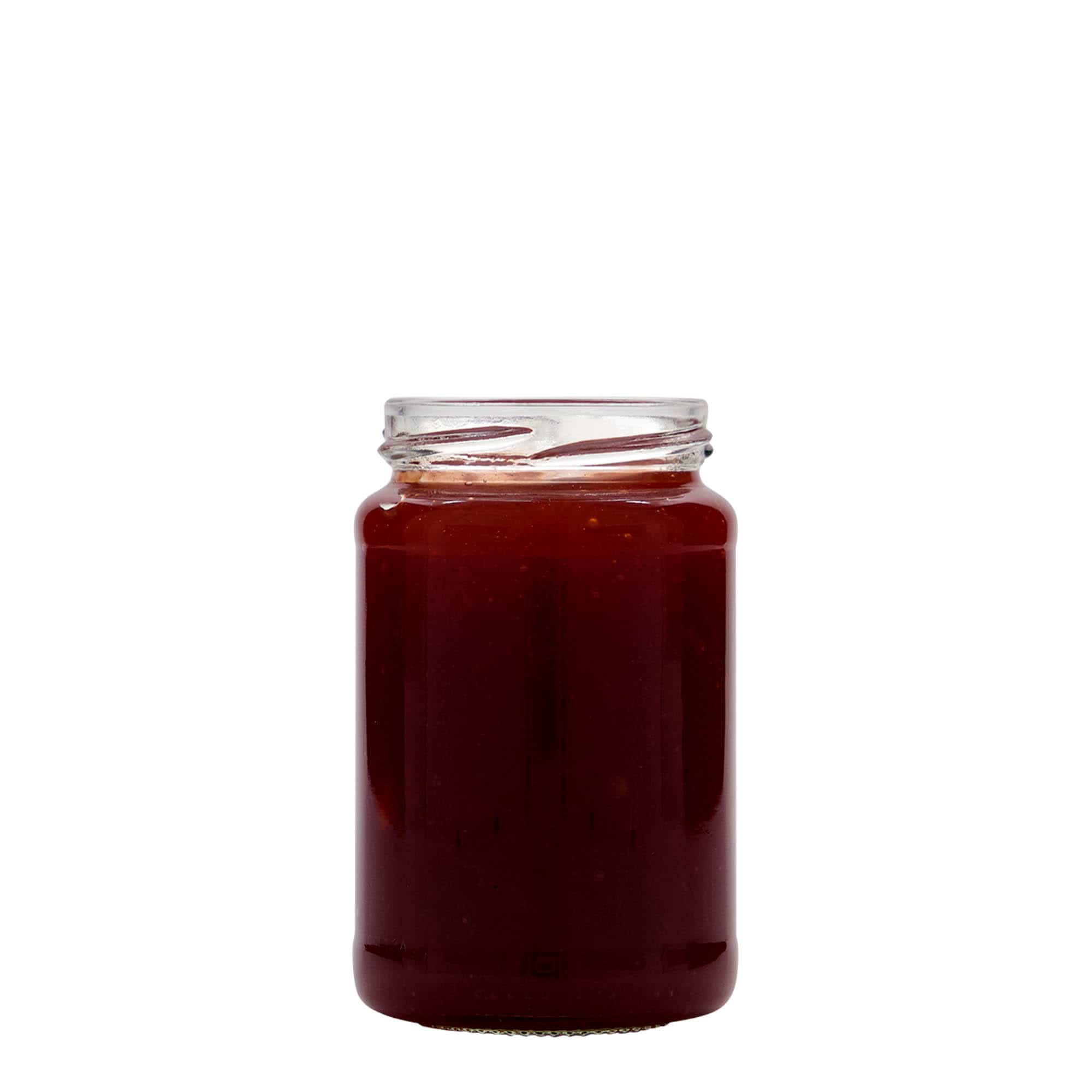 225 ml kõrge ümmargune purk, sulgur: twist-off (TO 58)