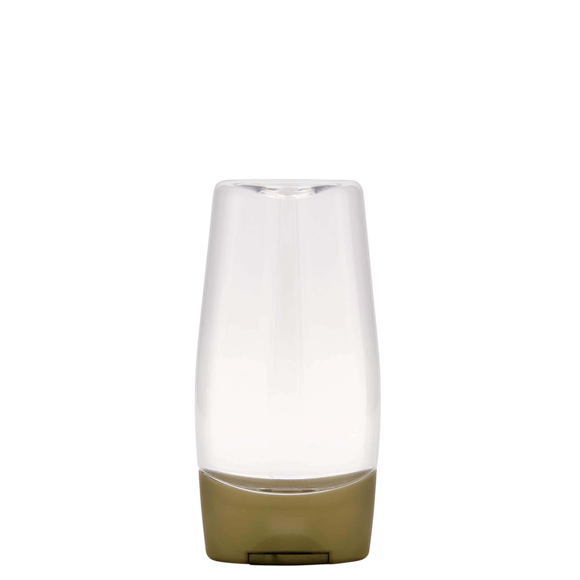 200 ml PET-pudel 'Squeeze', ovaalne, plastikust