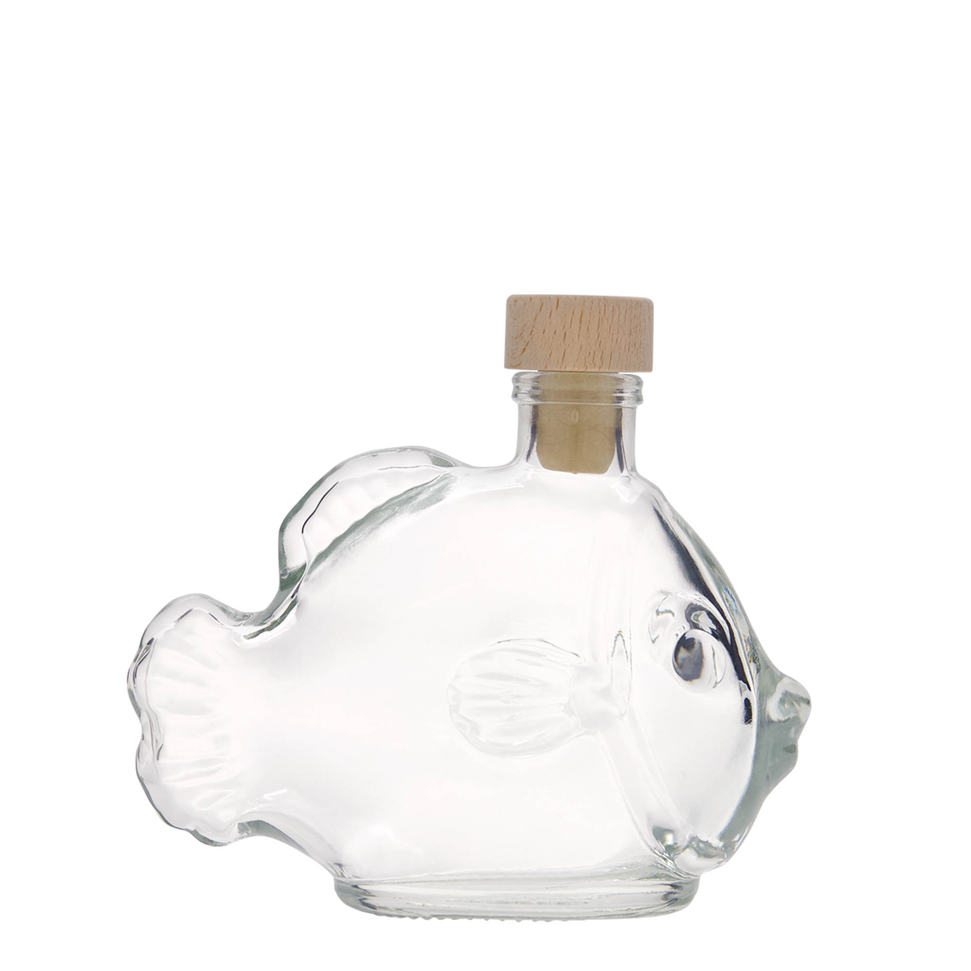 200 ml klaaspudel 'Kala', suuava: kork