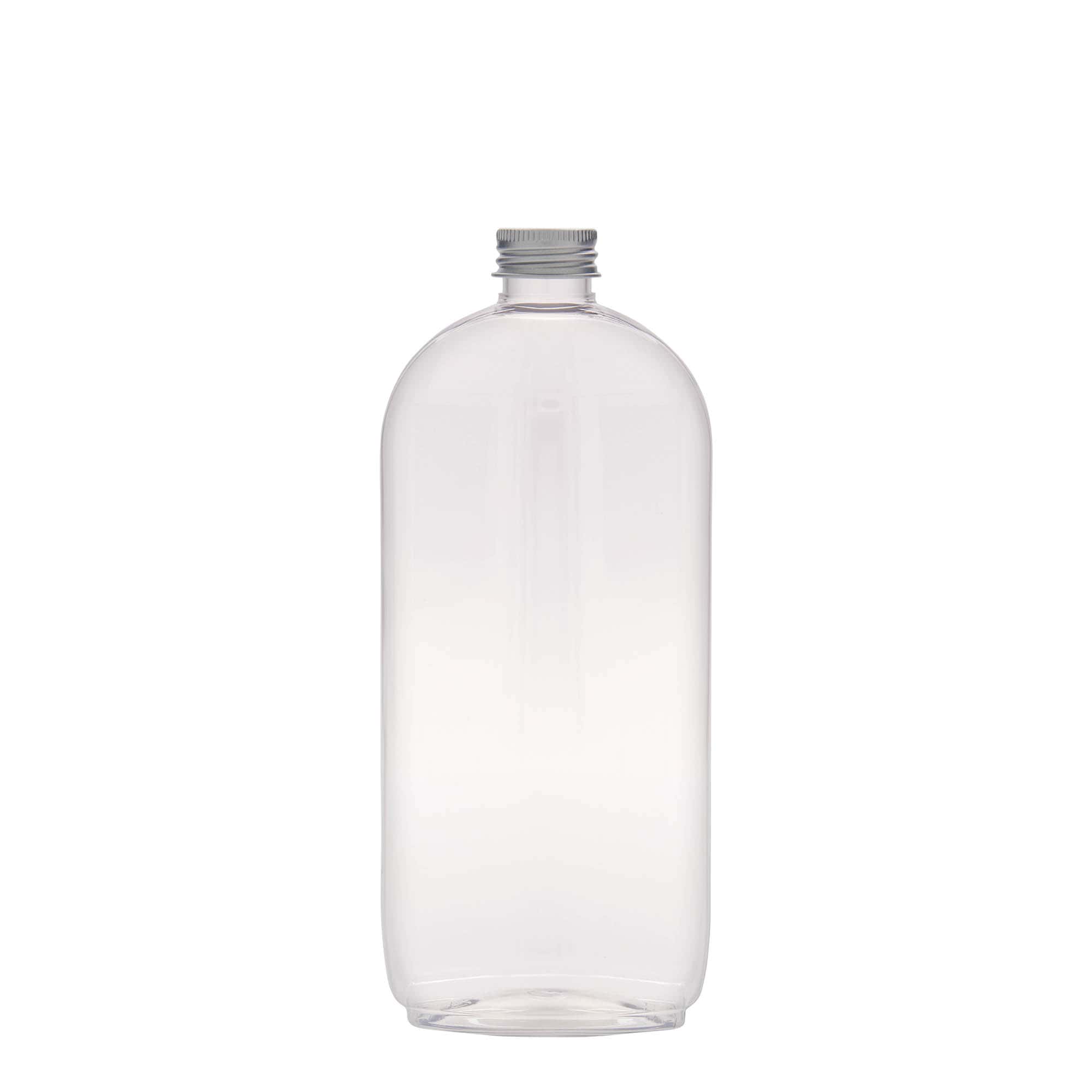 500 ml PET-pudel 'Iris', ovaalne, plast, sulgur: GPI 24/410