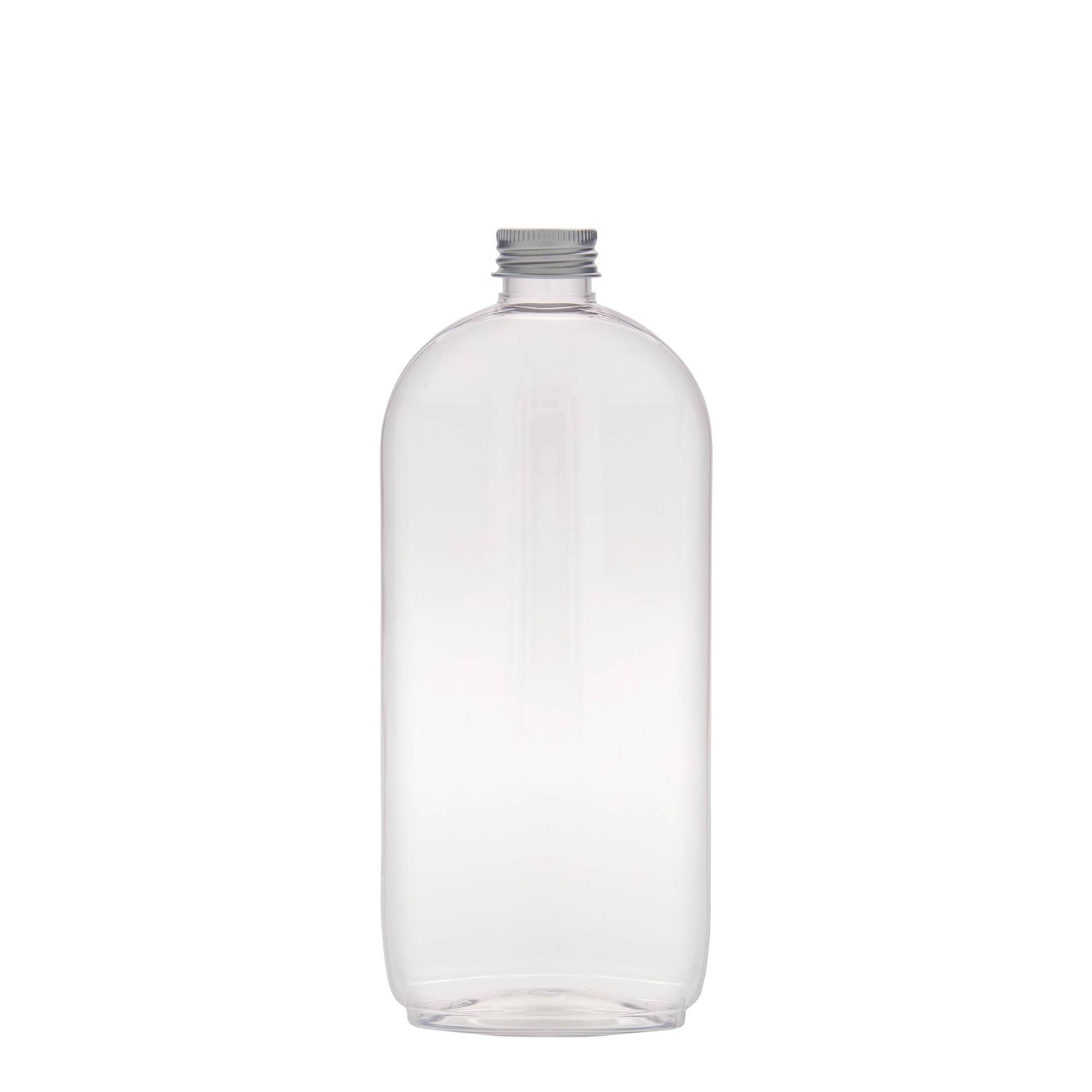 500 ml PET-pudel „Iris“, ovaalne, plastik, avale: 24/410