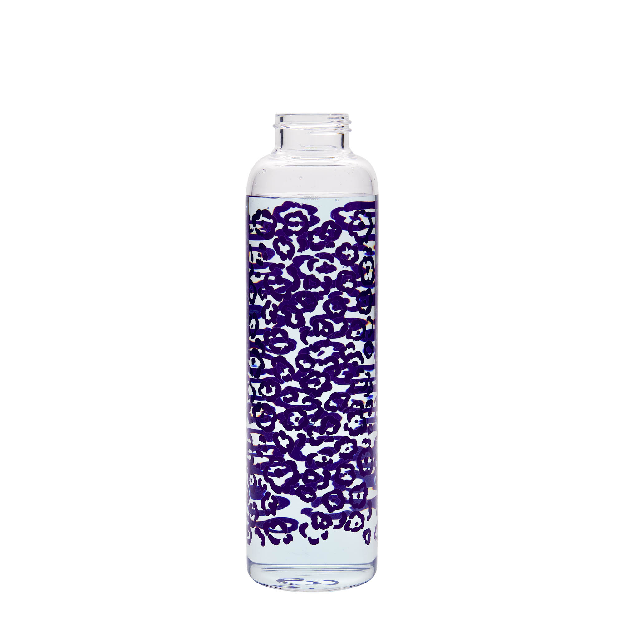 500 ml joogipudel 'Perseus - lilla lilled', suuosa: kruvikork