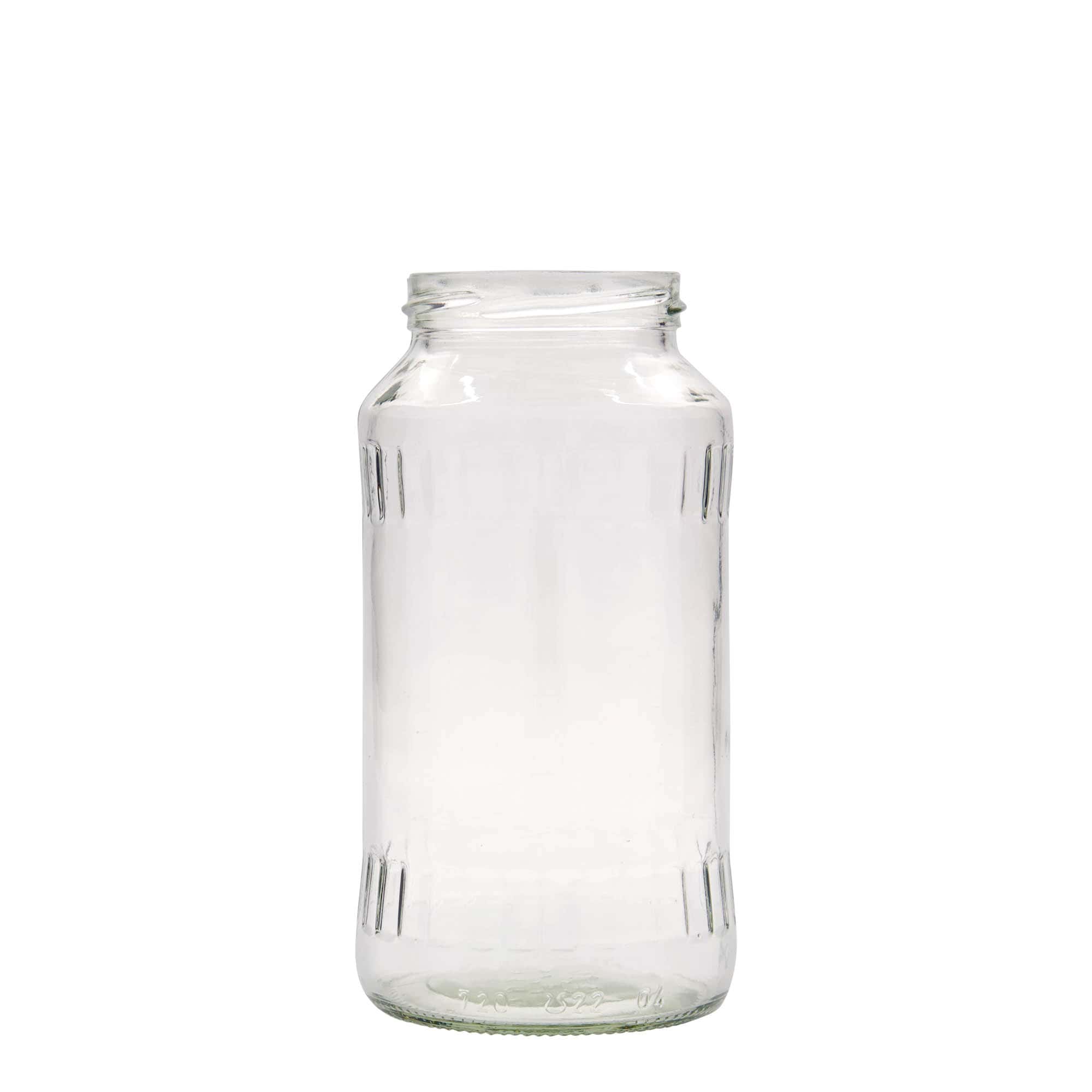 720 ml lihvitud kantidega purk, sulgur: twist-off (TO 66)