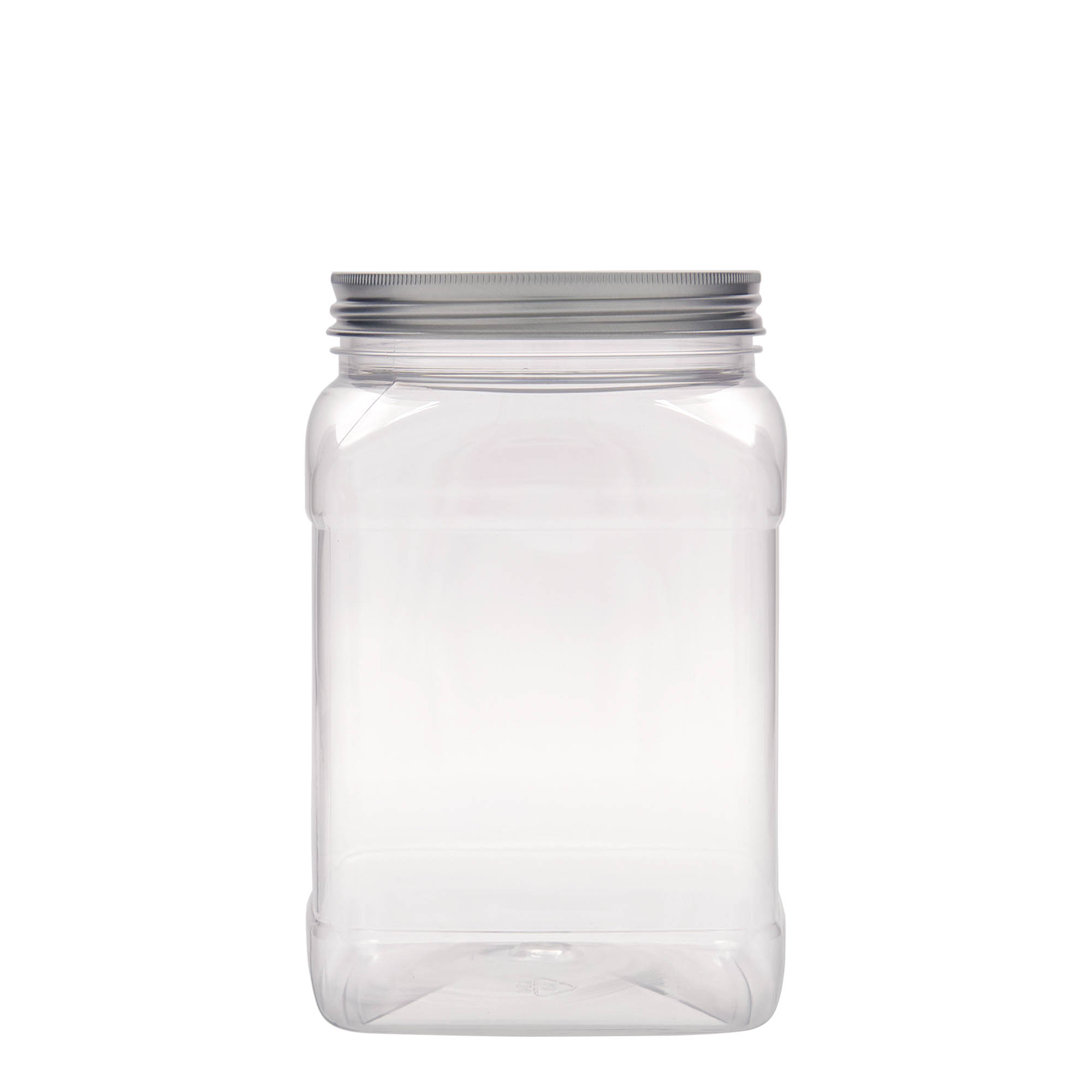 1.500 ml PET-purk 'Dana', ruudukujuline, plastik, suuava: 100/400