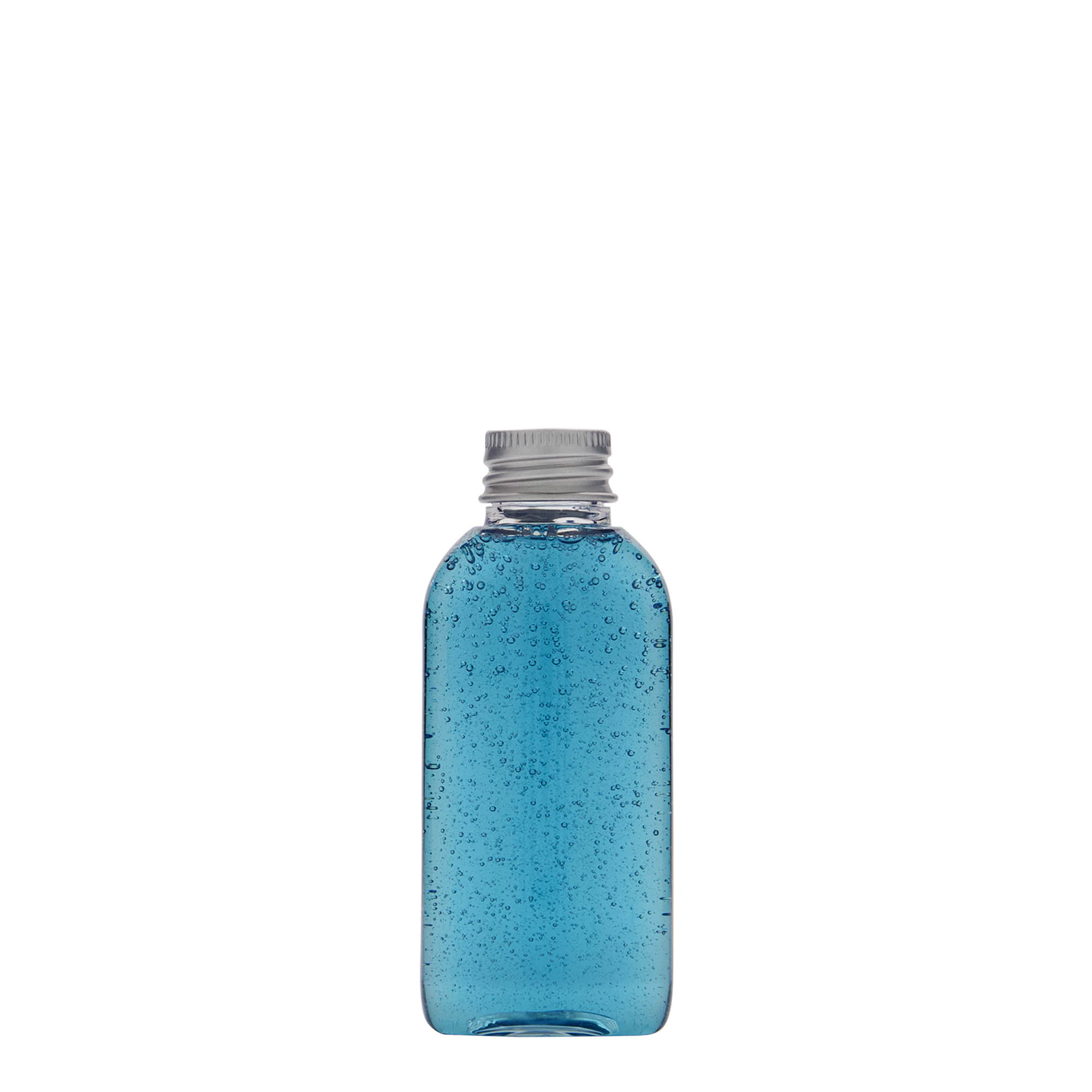 50 ml PET-pudel 'Iris', ovaalne, plastik, kael: 20/410