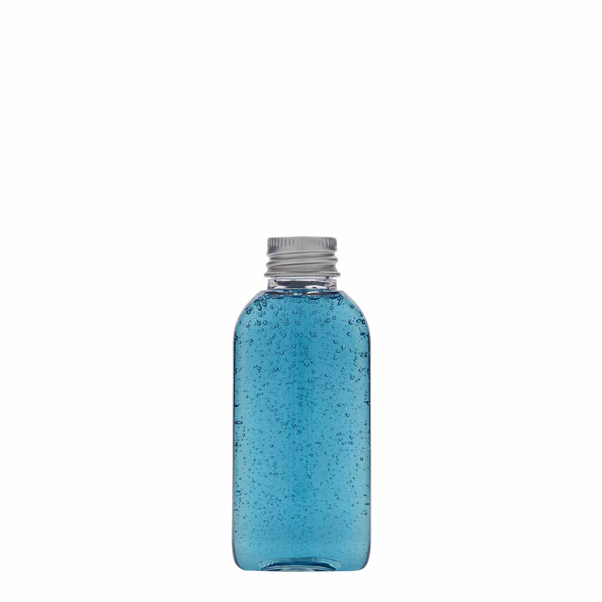 50 ml PET-pudel 'Iris', ovaalne, plastik, kael: 20/410