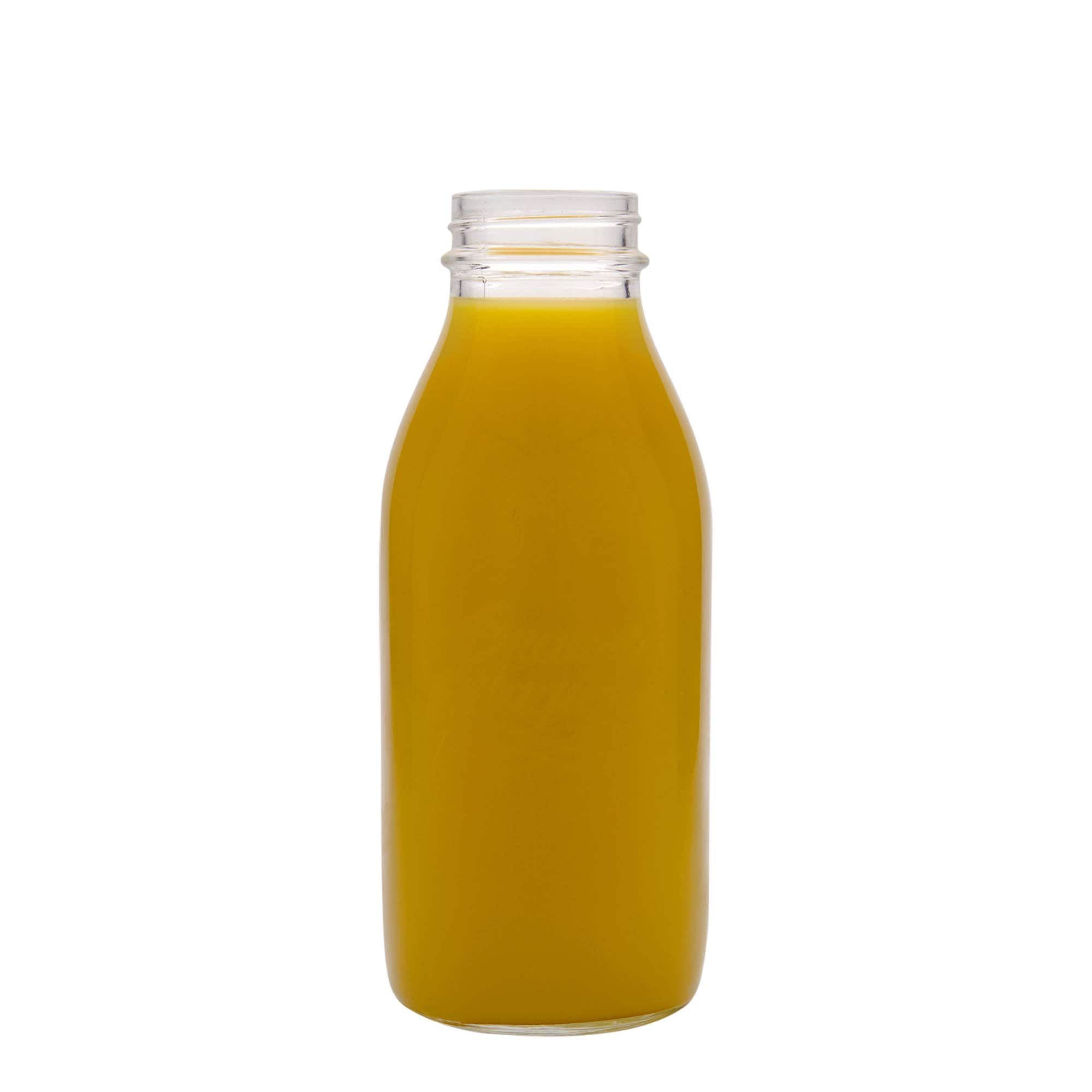 1.000 ml klaaspudel 'Quattro Stagioni', suu: kruvikork