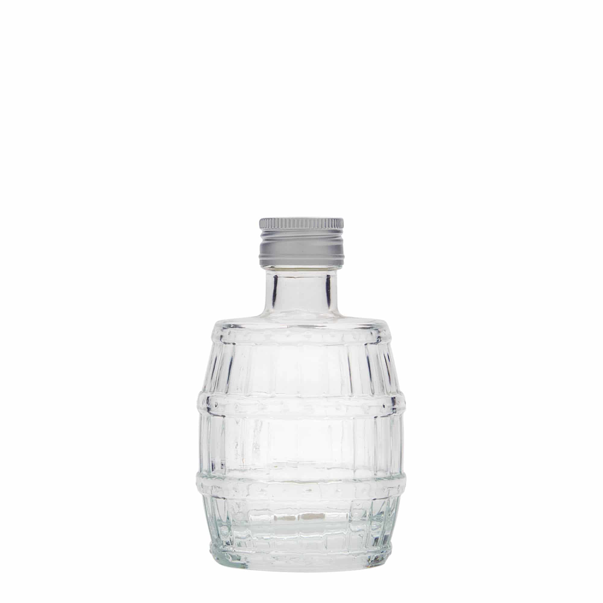 100 ml klaaspudel 'Vaat', sulgur: PP 24