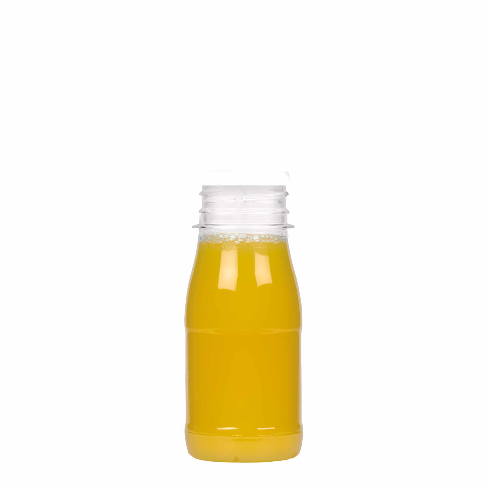 150 ml PET-pudel 'Milk and Juice', plast, sulgur: 38 mm