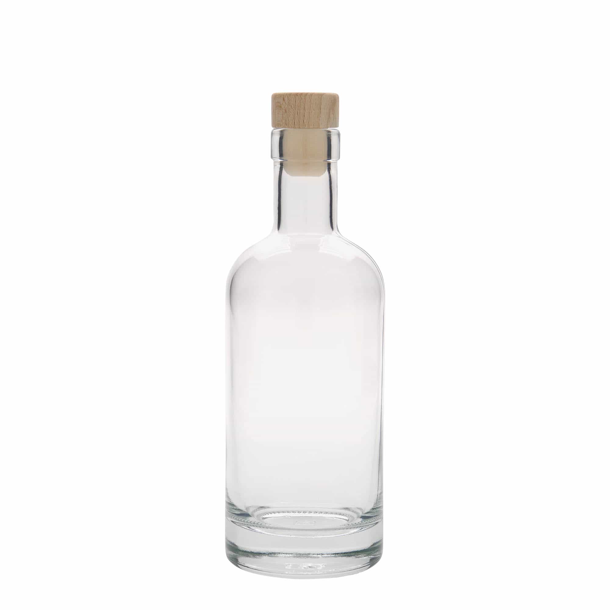 350 ml klaaspudel 'Linea Uno', sulgur: kork