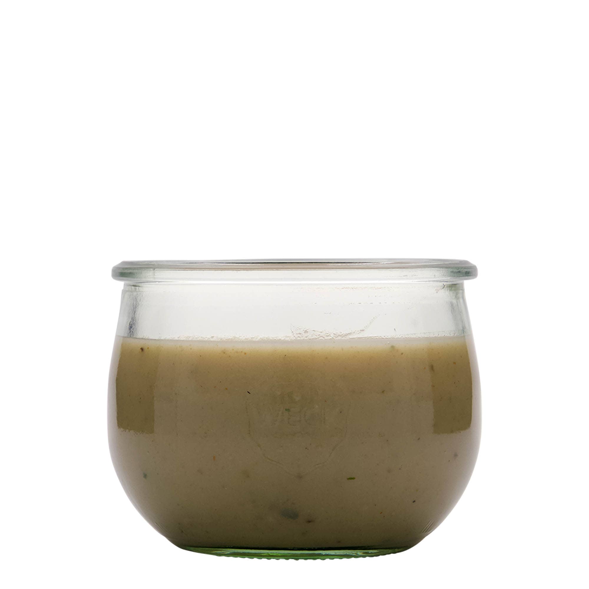 580 ml WECK-tulbiklaas, avale: ümaräär