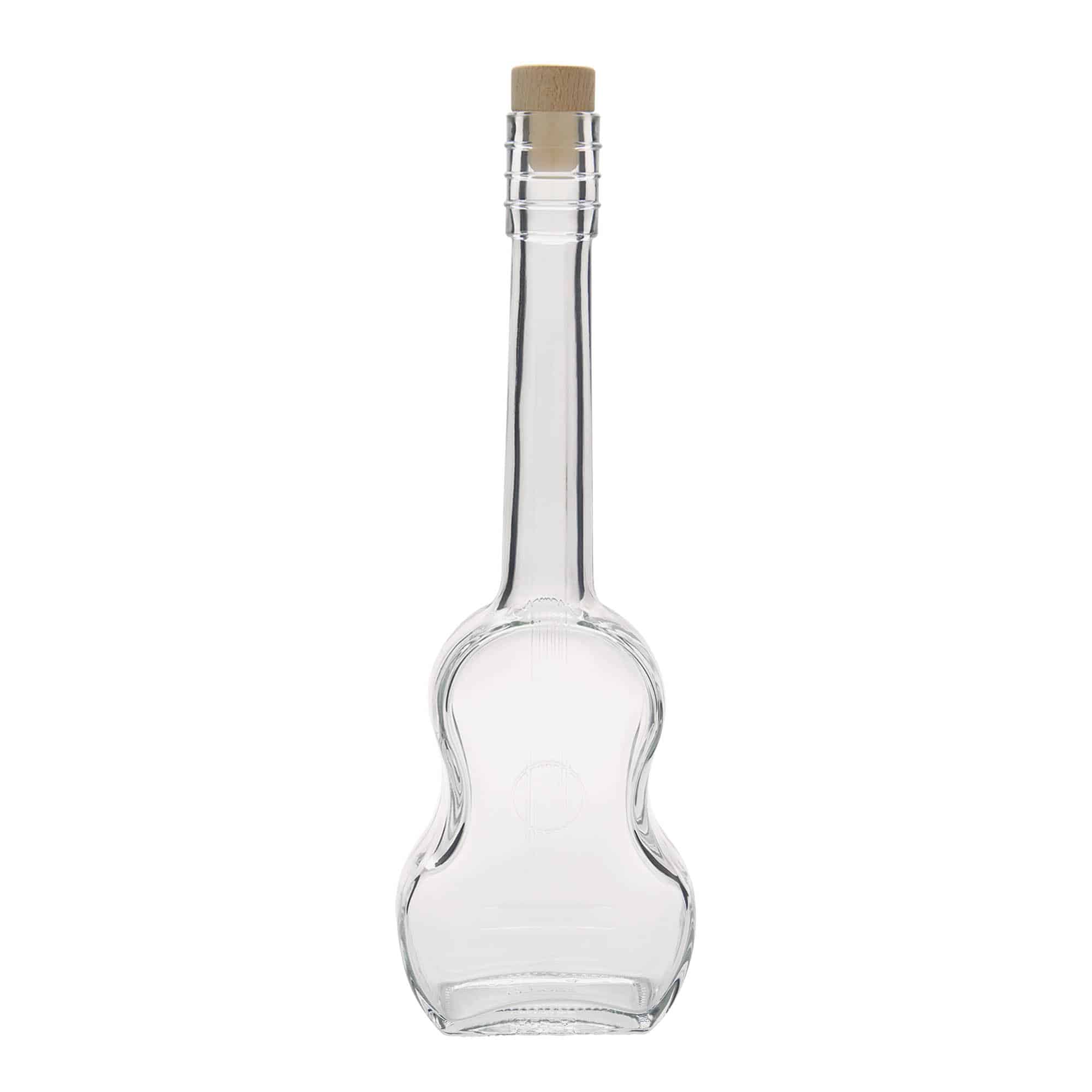 500 ml klaaspudel 'Kitarr', sulgur: kork