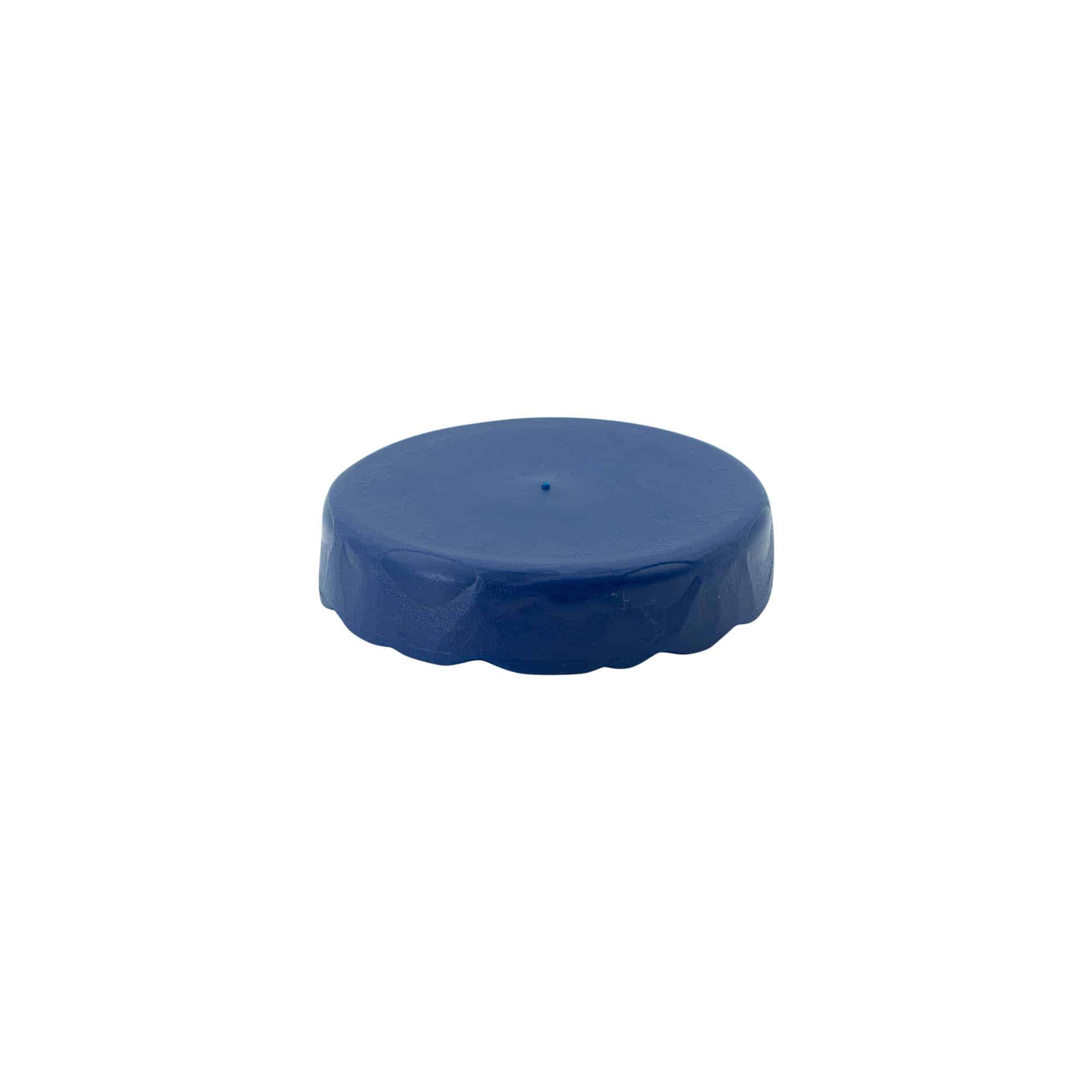 Kaaneplaat kitsakaelalisele keraamilisele potile, HDPE-plastik, sinine