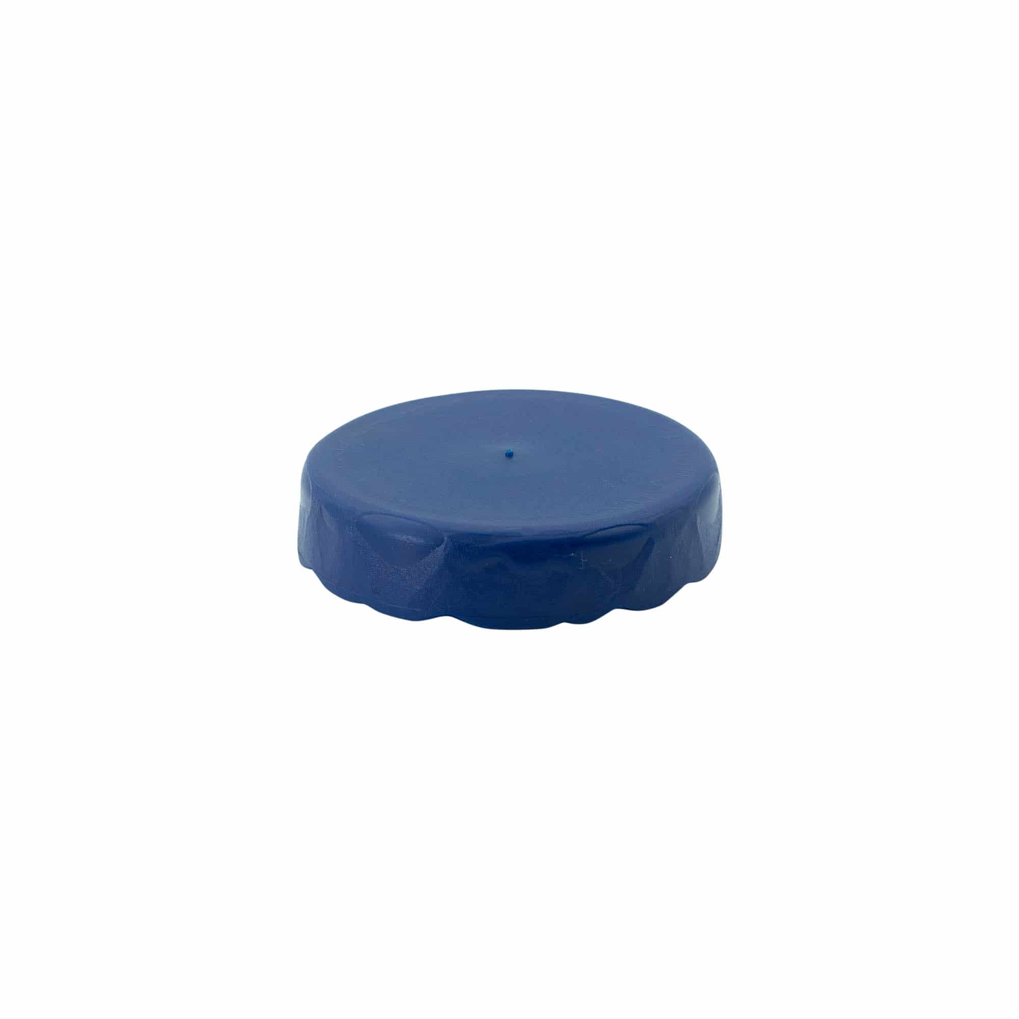Kaaneplaat kitsakaelalisele keraamilisele potile, HDPE-plastik, sinine