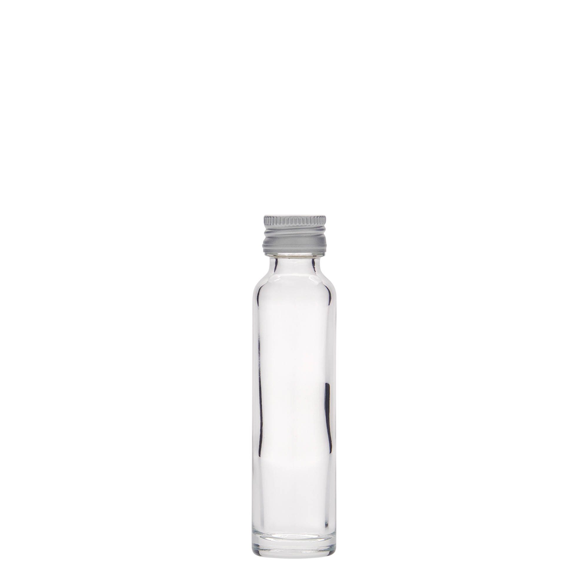 20 ml kruviga pudel, klaas, suuava: PP 18