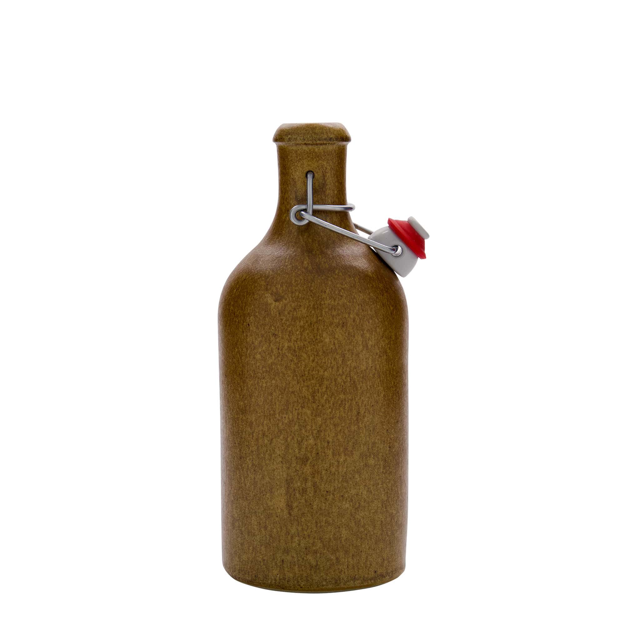 500 ml savitops, kivinõu, pruun-kristall, suuava: klambriga sulgur