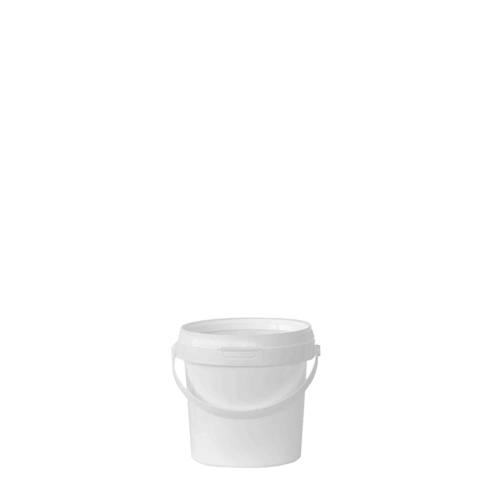 0,6 l ämber, PP-plast, valge
