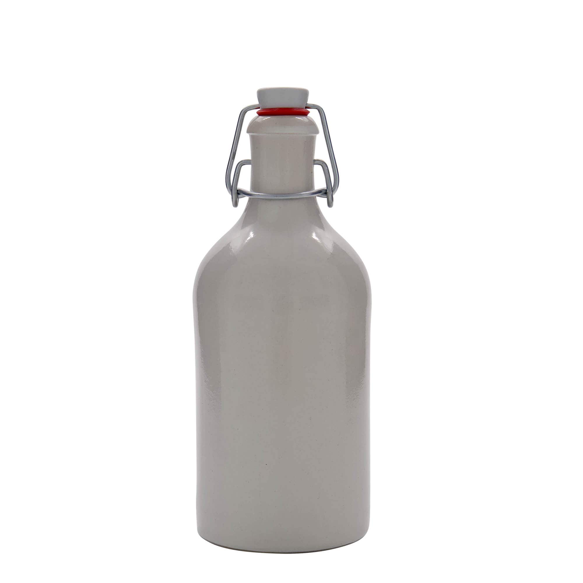 500 ml savitops, keraamiline, valge, suuava: klambrikork