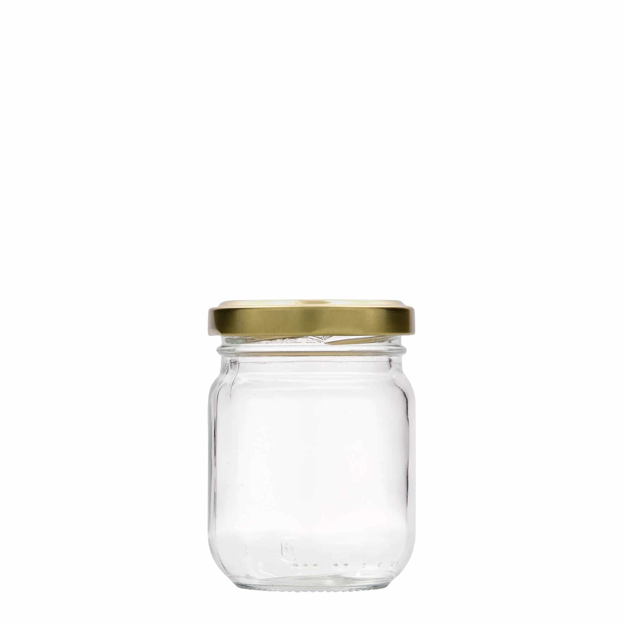 130 ml kõrge ümmargune purk, sulgur: twist-off (TO 53)