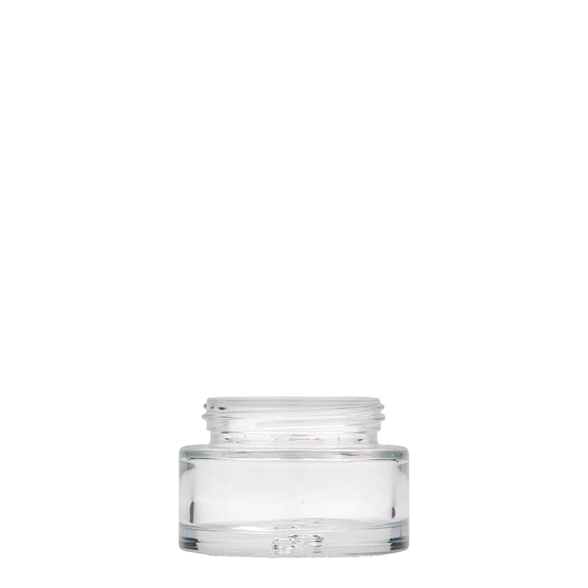 30 ml kosmeetikapurk 'Clear Edition', klaas, sulgur: keeratav kaas 30 ml kosmeetikapurk 'Clear Edition', klaas, sulgur: keeratav kaas