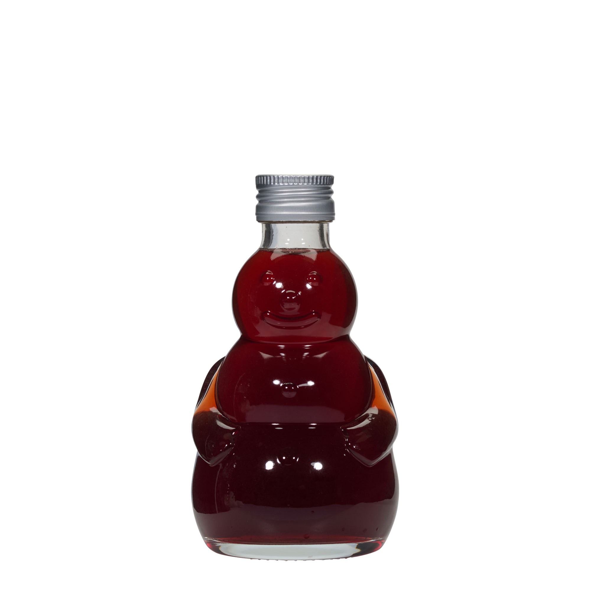 200 ml klaaspudel 'Lumememm', ava: PP 28
