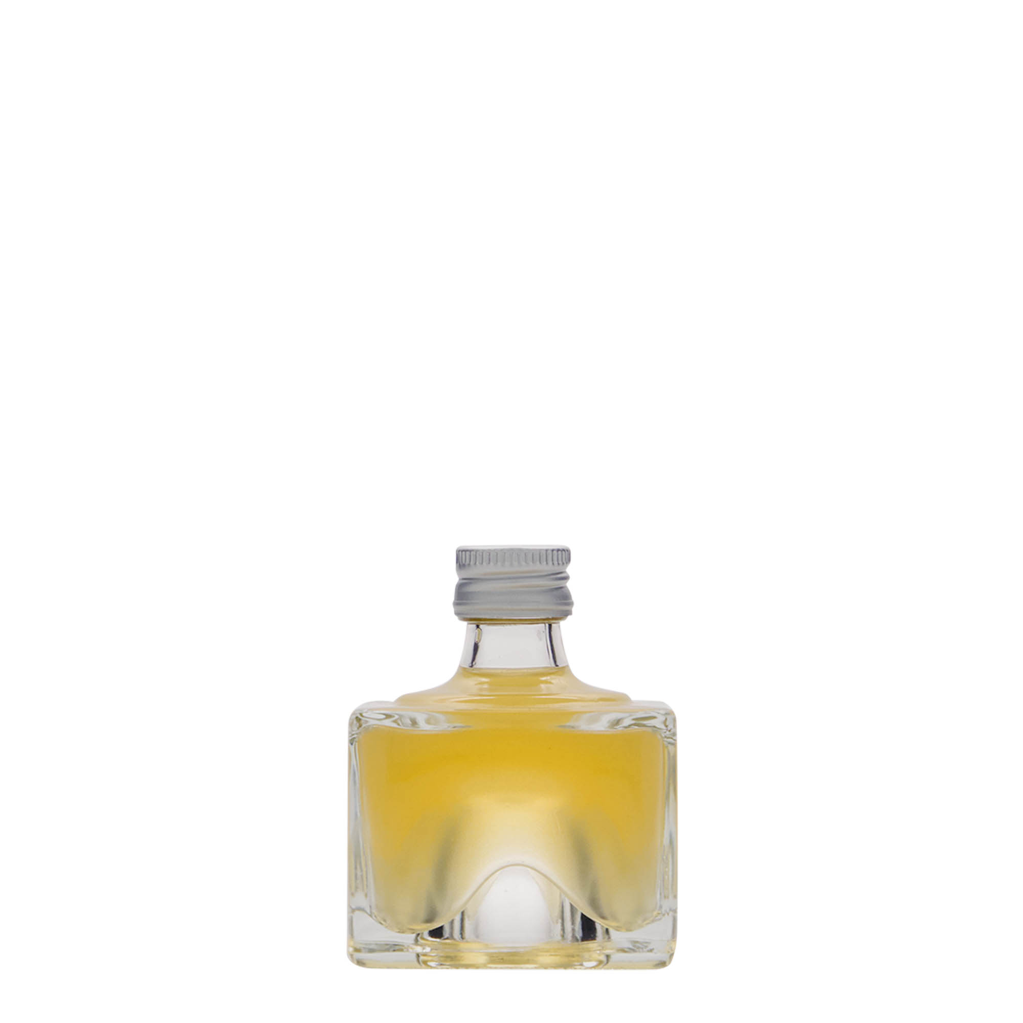 40 ml klaaspudel 'Cocolores', ruudukujuline, suuava: PP 18