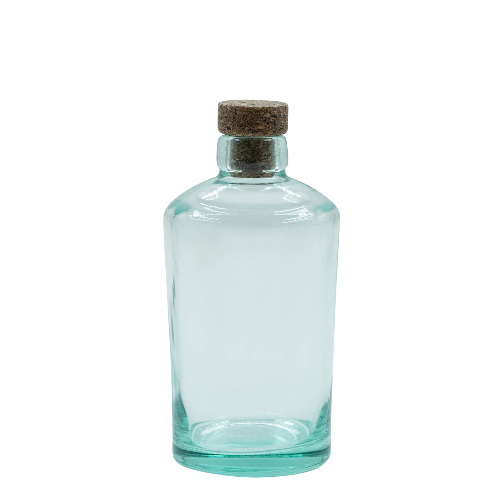 500 ml klaaspudel 'Barrel', suuava: kork