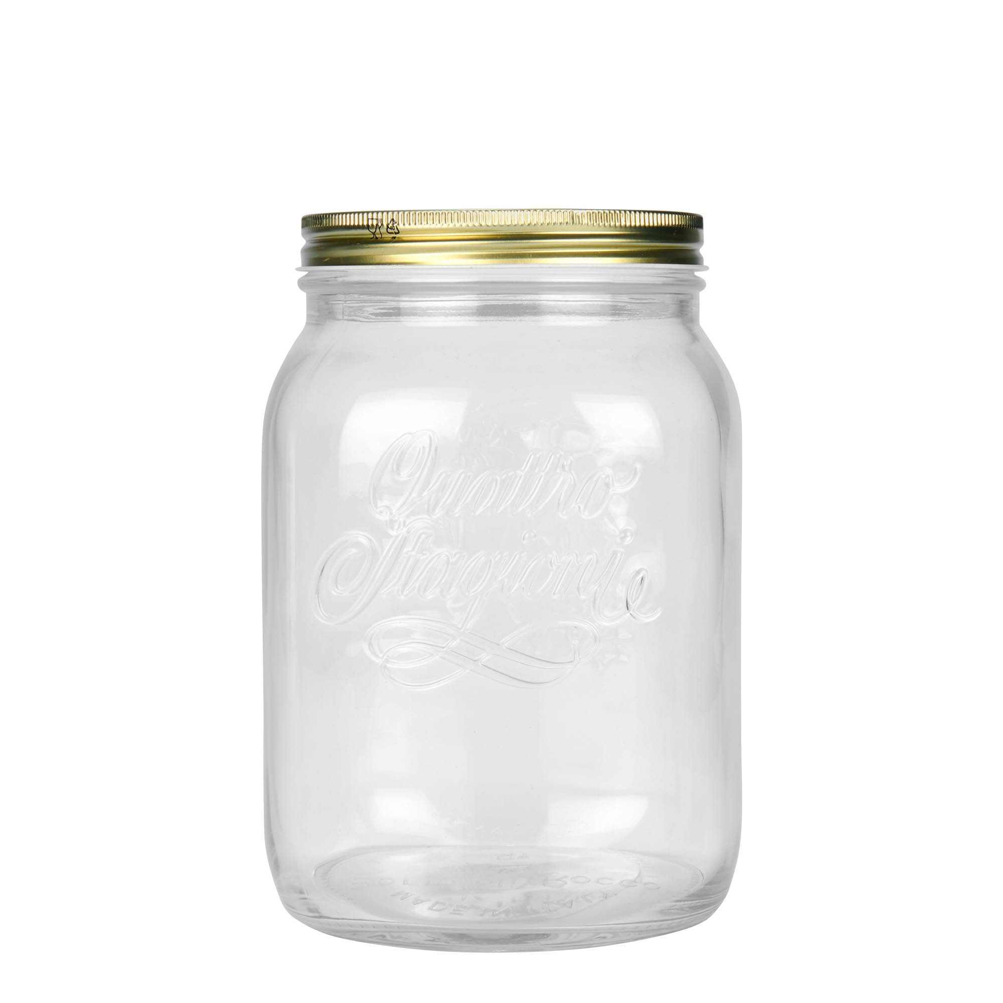 2.000 ml klaas „Quattro Stagioni“, avale: kruvikork
