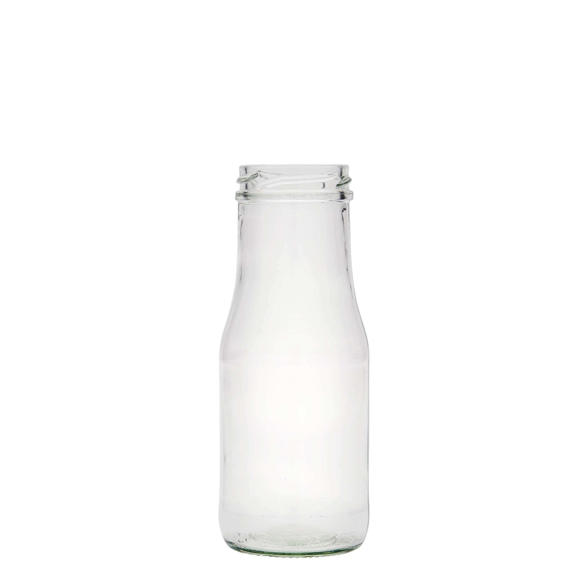 250 ml klaaspudel 'Susann', sulgur: twist-off (TO 48) 250 ml klaaspudel 'Susann', sulgur: twist-off (TO 48)