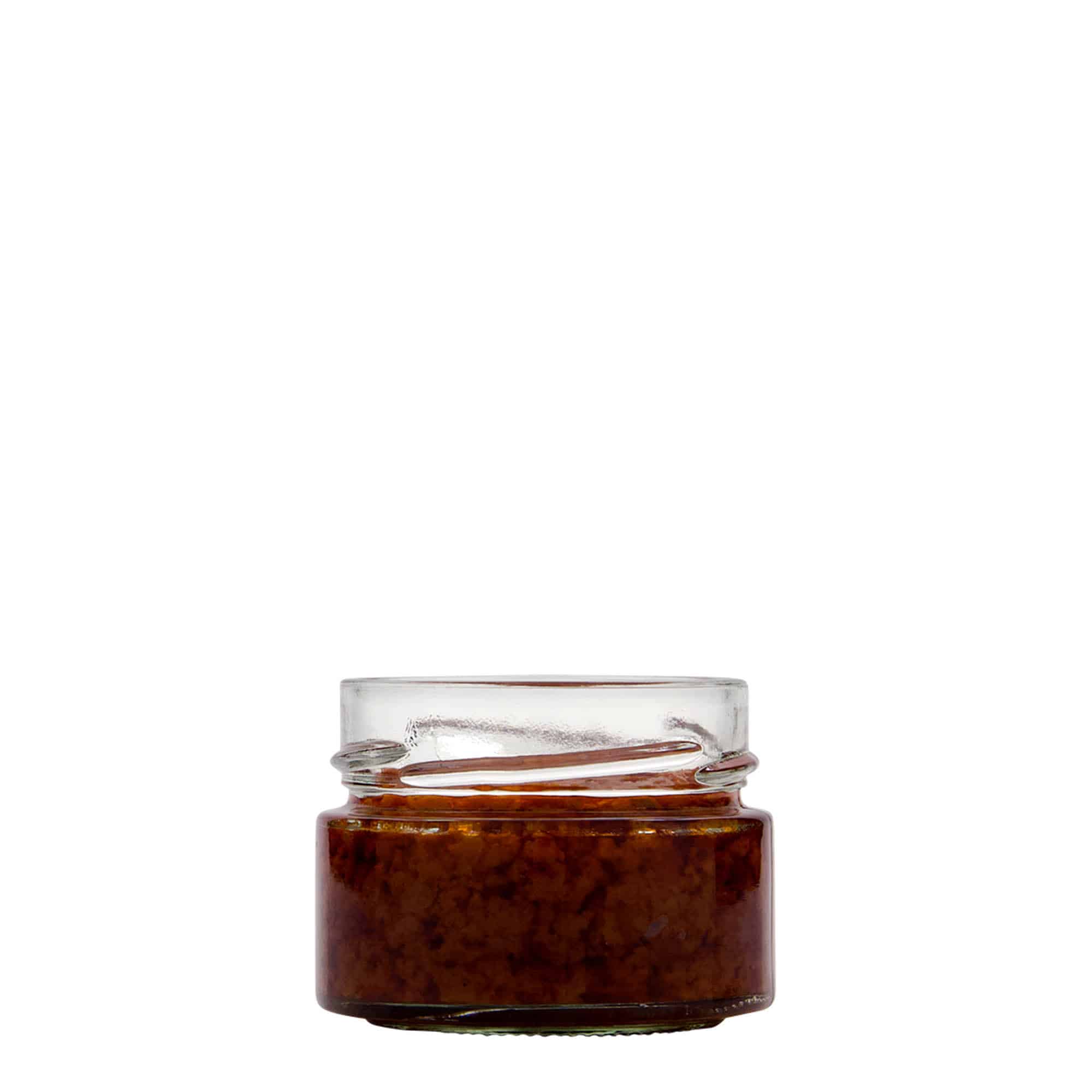 130 ml ümmargune purk 'Aurora', sulgur: deep-twist-off (DTO 66)