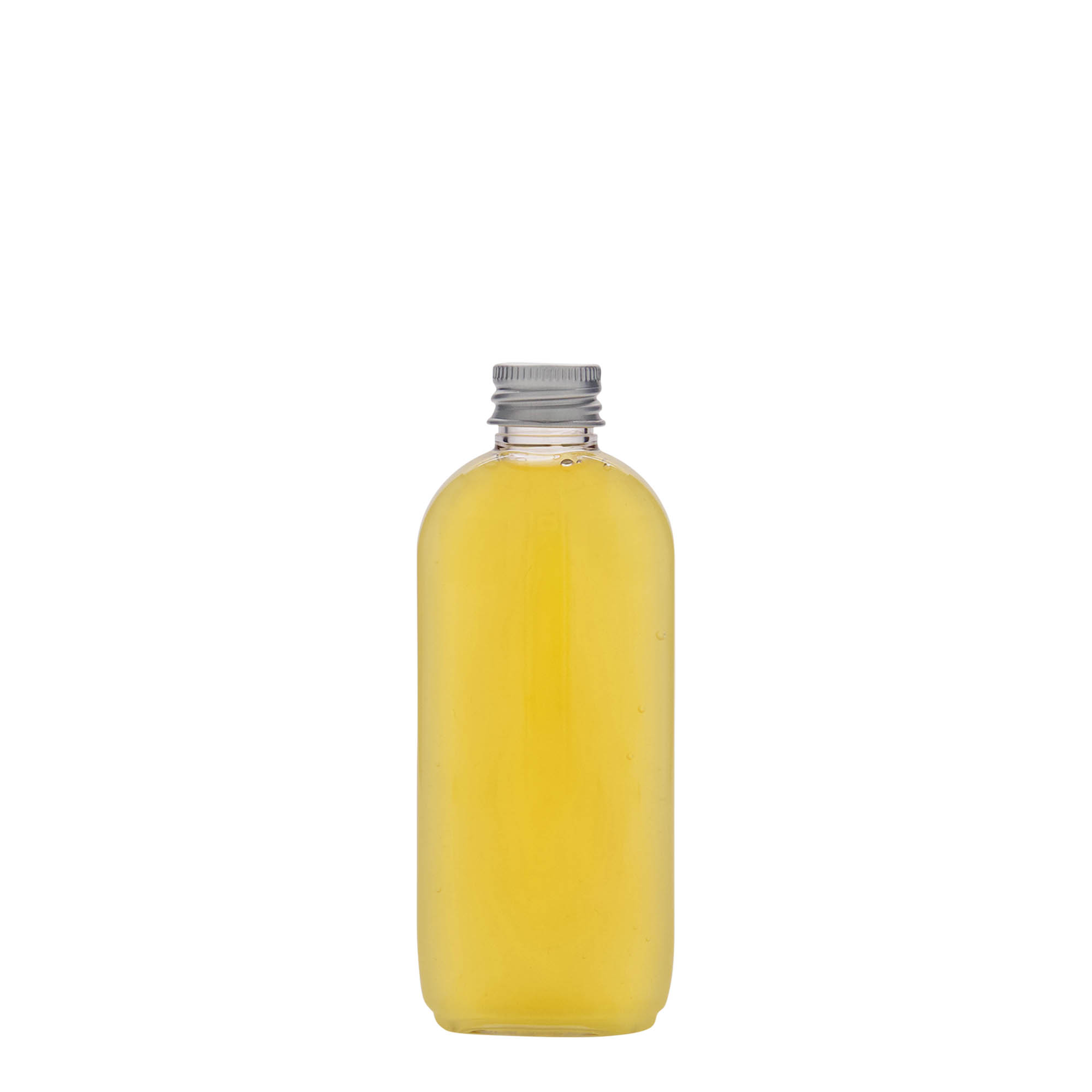 100 ml PET-pudel 'Iris', ovaalne, plastik, kael: 20/410
