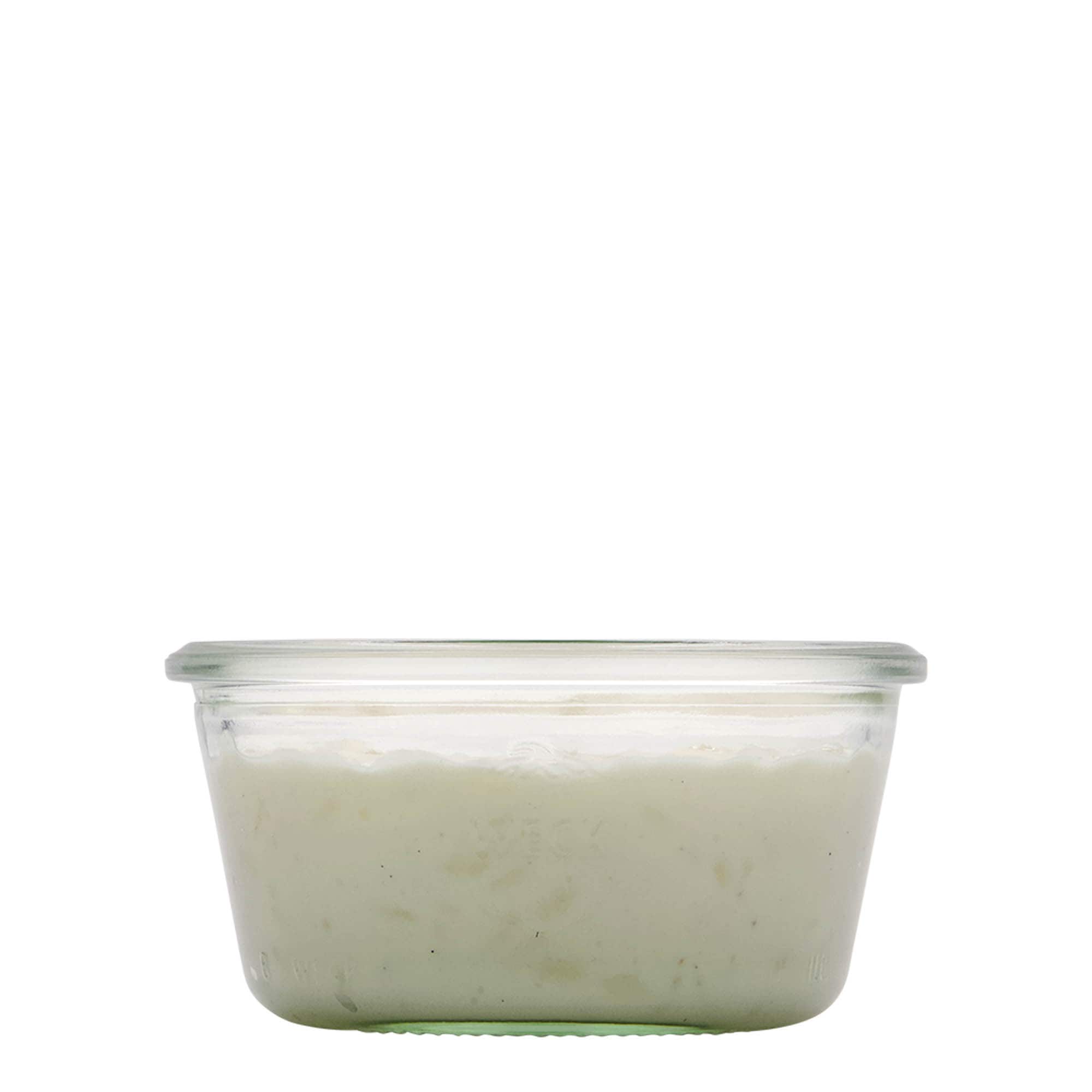 290 ml WECK-purgiklaas, suuava: ümaräär