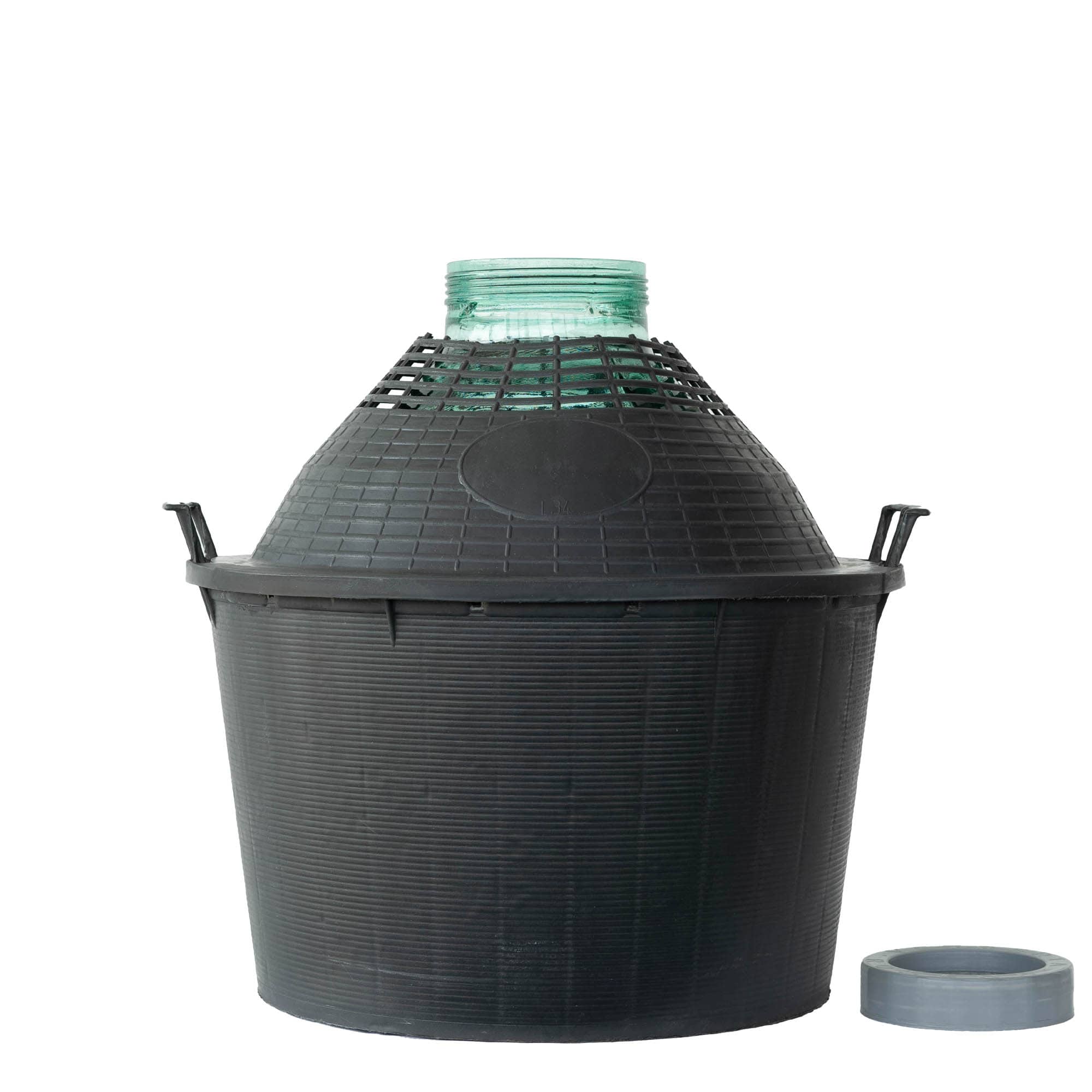 34 l pallonpudel lai kaelaga, klaas, suu: keeratava korgiga