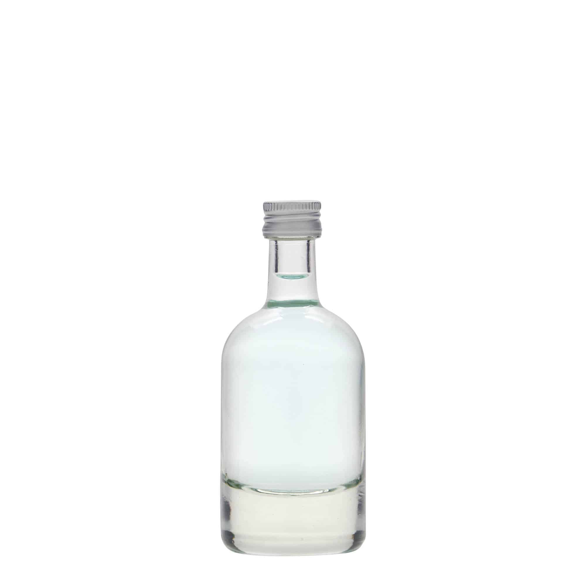 50 ml klaaspudel 'Linea Uno', sulgur: PP 18
