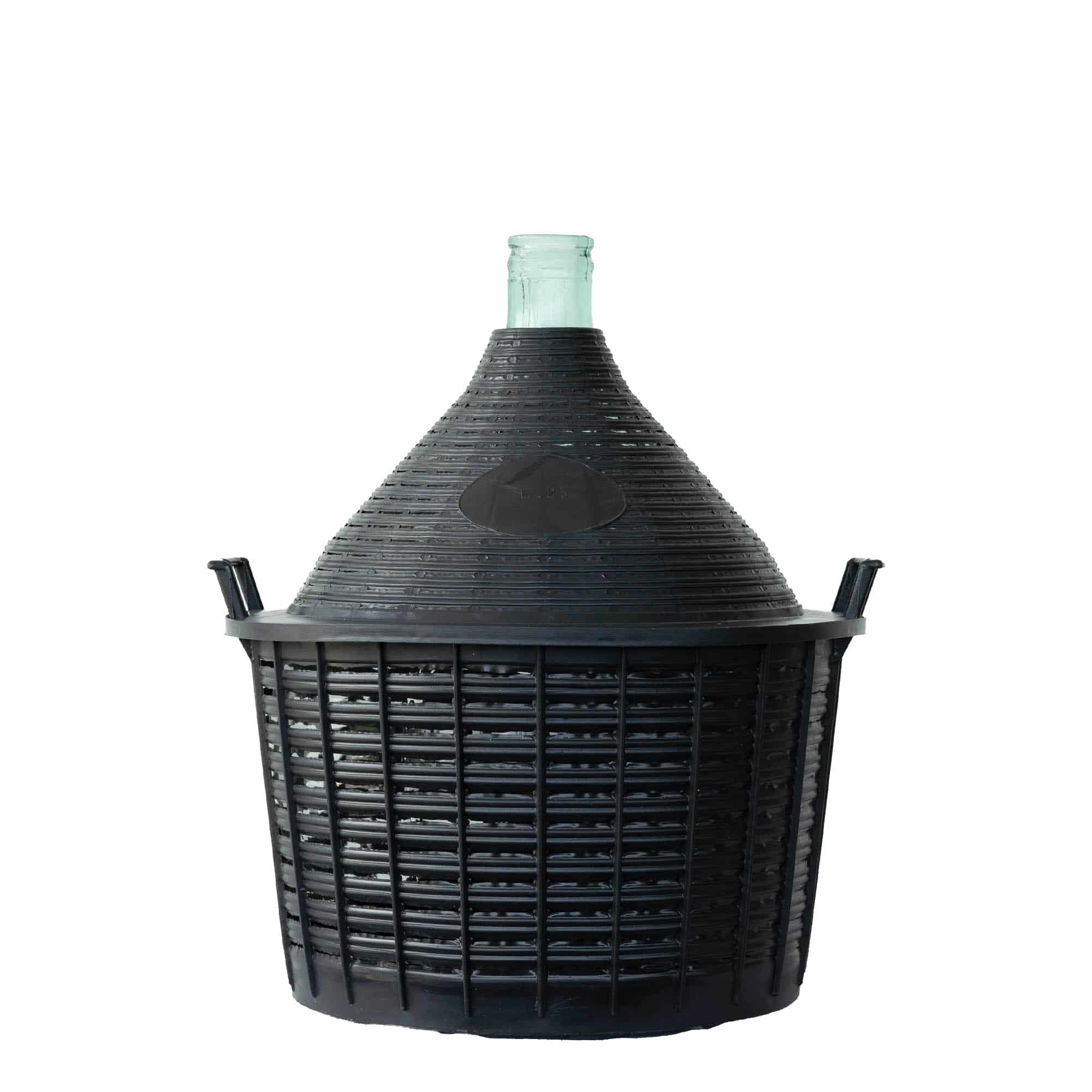25 l pallonpudel kitsas kaelaga, klaas, suuava: kaanega