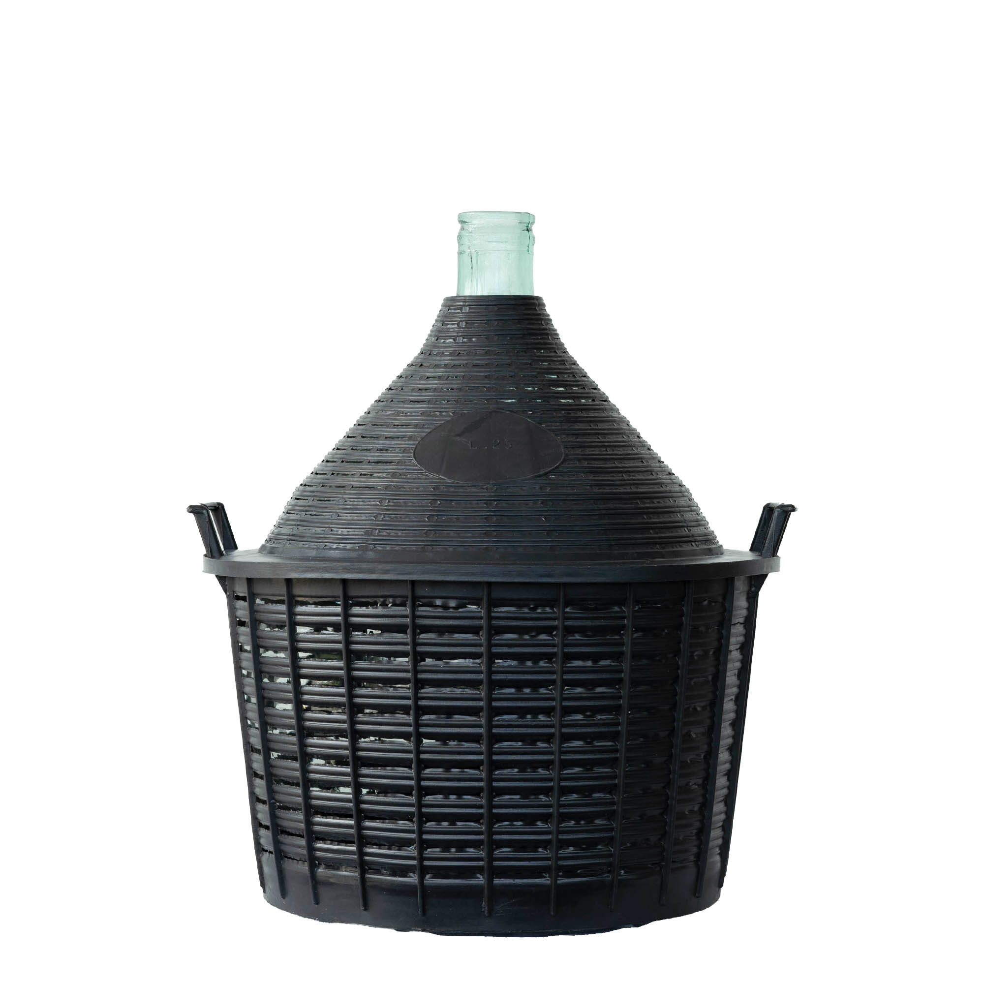 25 l pallonpudel kitsas kaelaga, klaas, suuava: kaanega