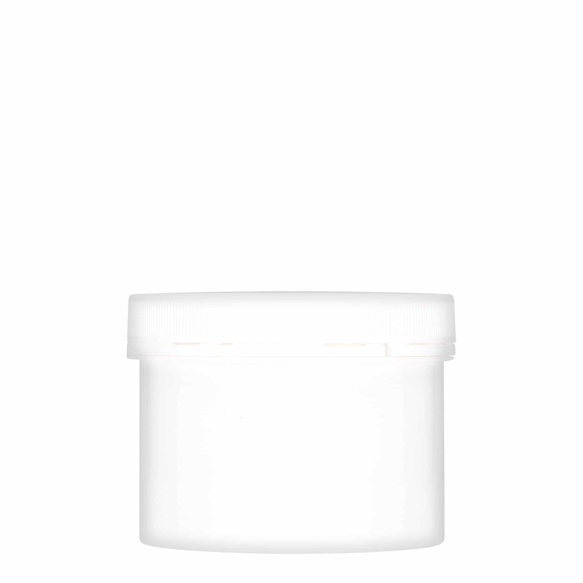 300 ml plasttoos 'Securilock', PP, valge, sulgur: keeratav kaas