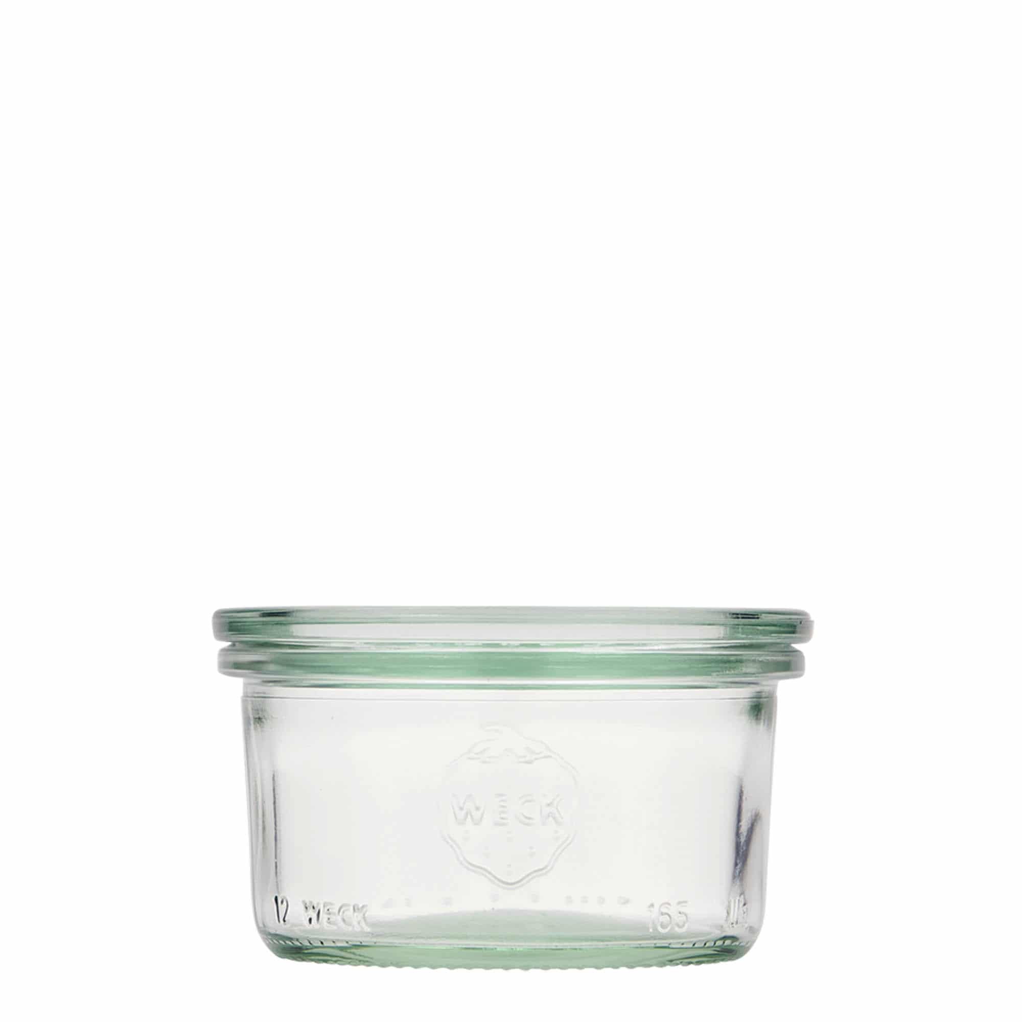 165 ml WECK-purkitops, suu: ümar serv