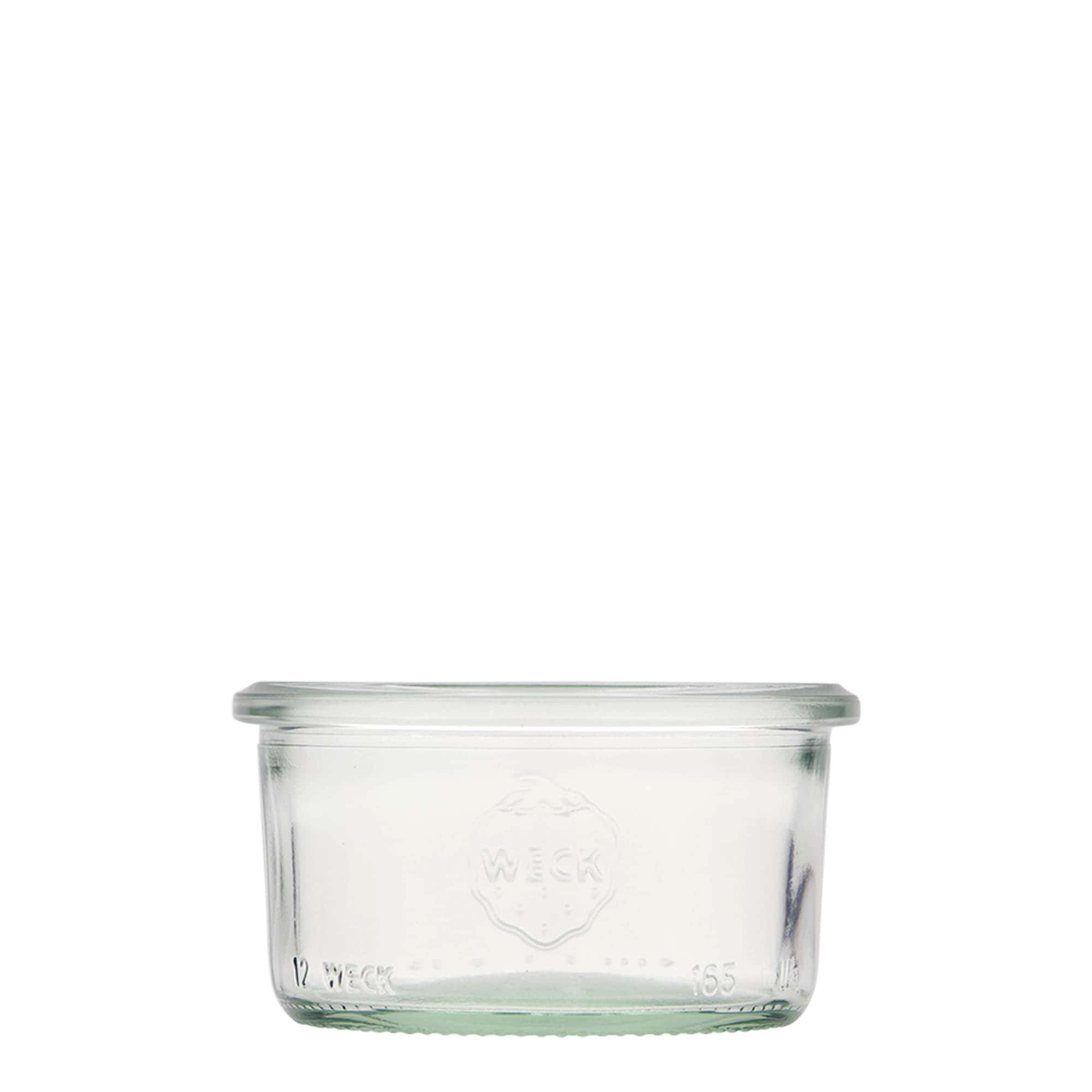 165 ml WECK-purkitops, suu: ümar serv