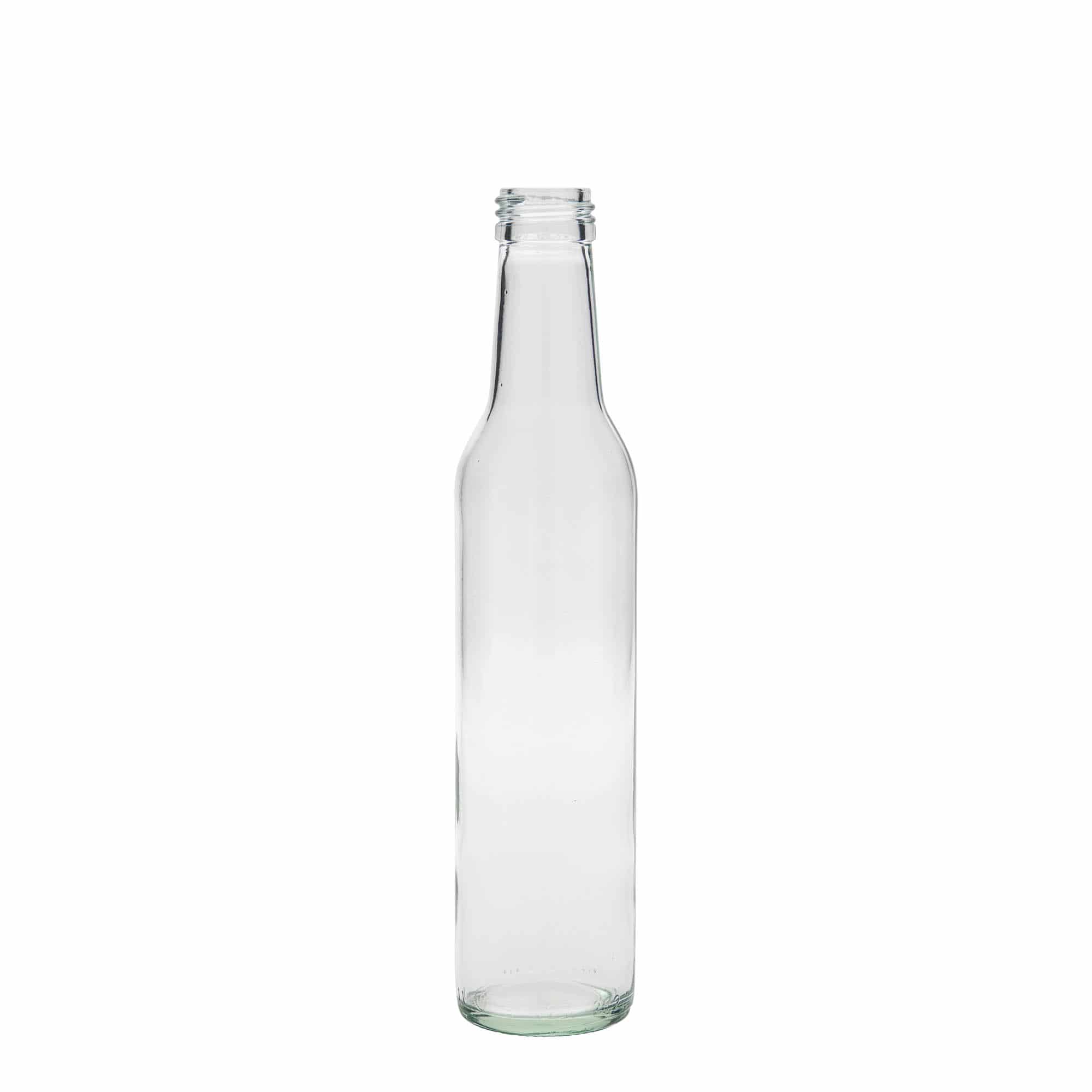 250 ml klaaspudel 'Cilindrica', sulgur: PP 28 250 ml klaaspudel 'Cilindrica', sulgur: PP 28
