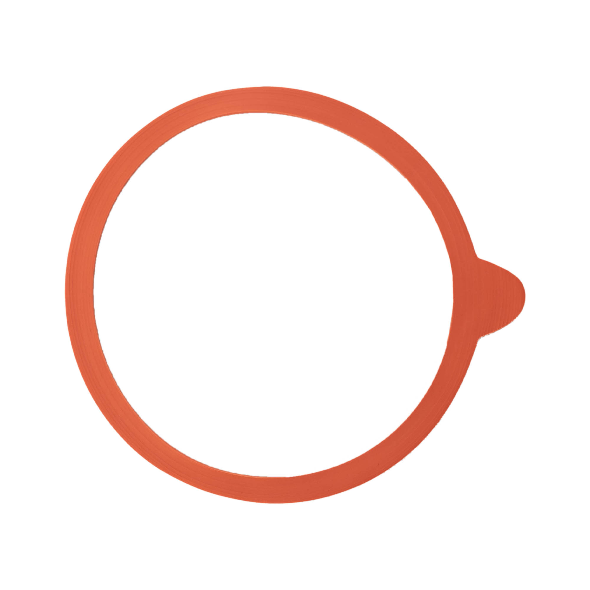 WECK-purgiring RR120, punane, ava: ümar serv