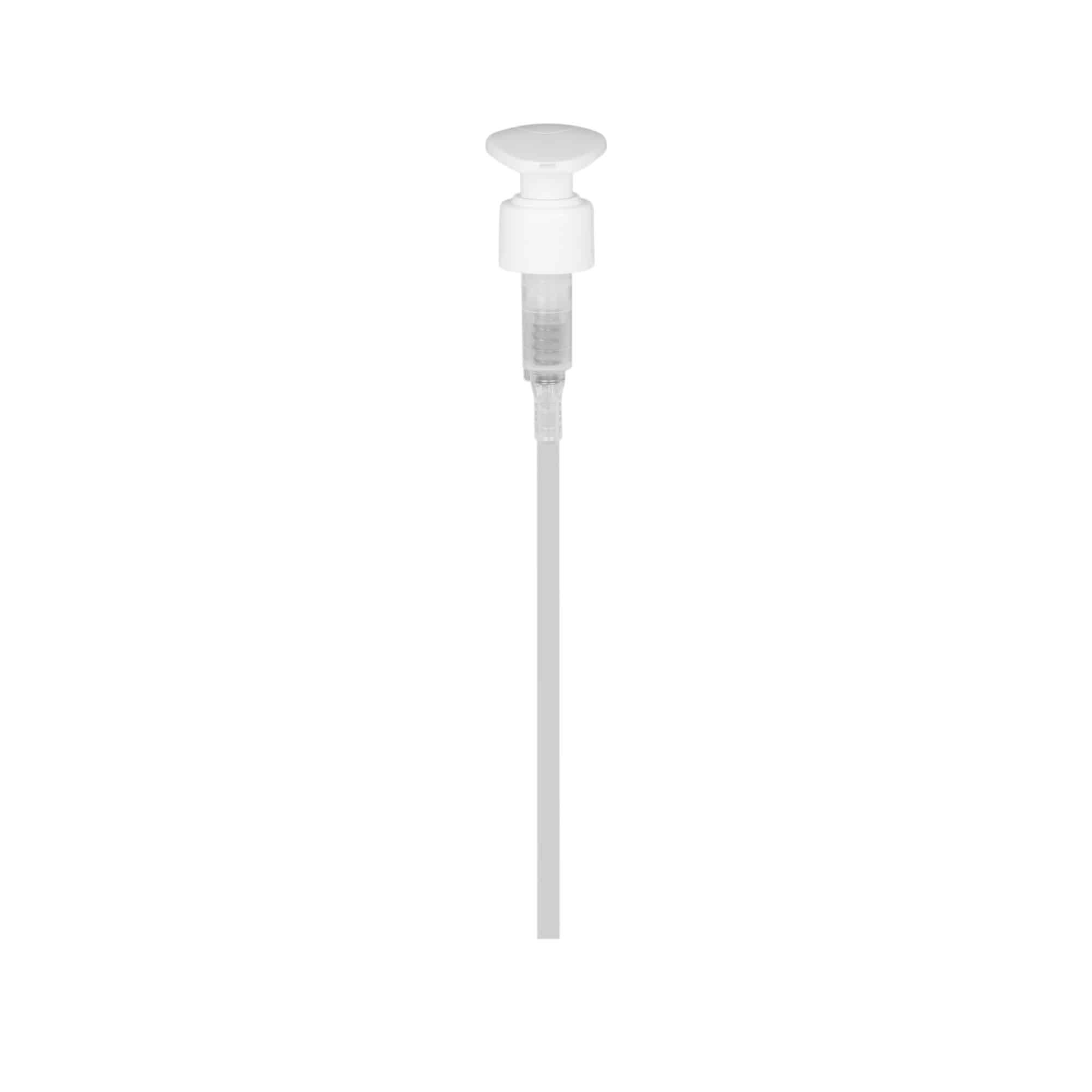 Kruvikork dosaatorpumba jaoks, PP-plast, valge, avausele: 24/410