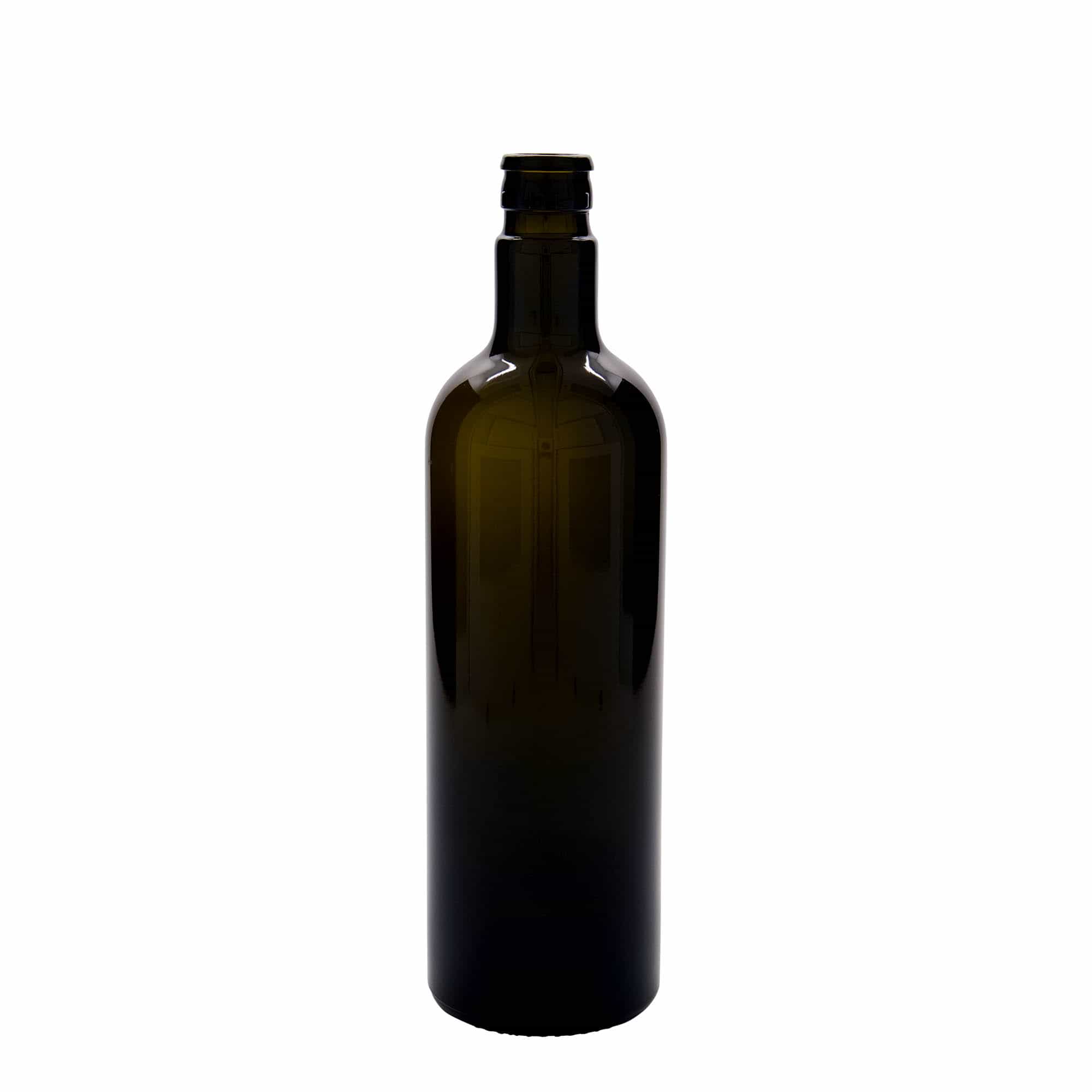 750 ml äädika/õlipudel 'Willy New', klaas, antiikroheline, sulgur: DOP 750 ml äädika/õlipudel 'Willy New', klaas, antiikroheline, sulgur: DOP