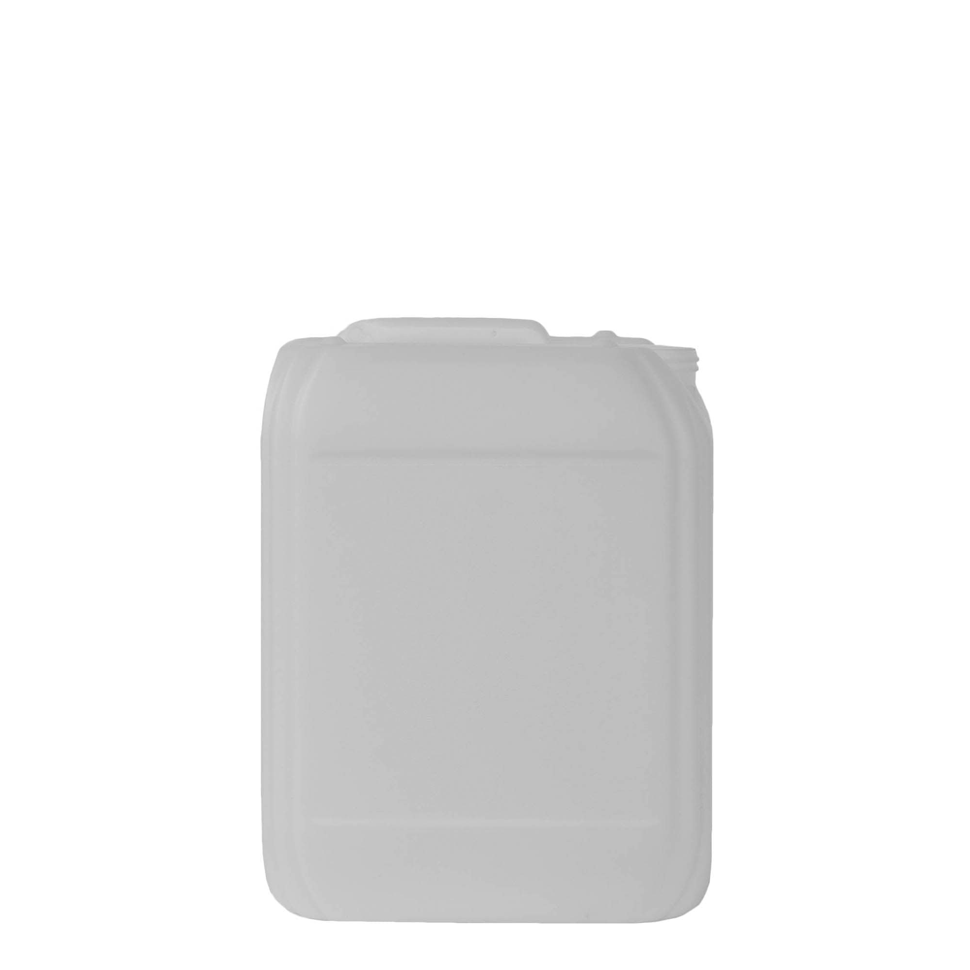 10 l kann, ristkülikukujuline, HDPE-plast, naturaalne, avale: ND 55