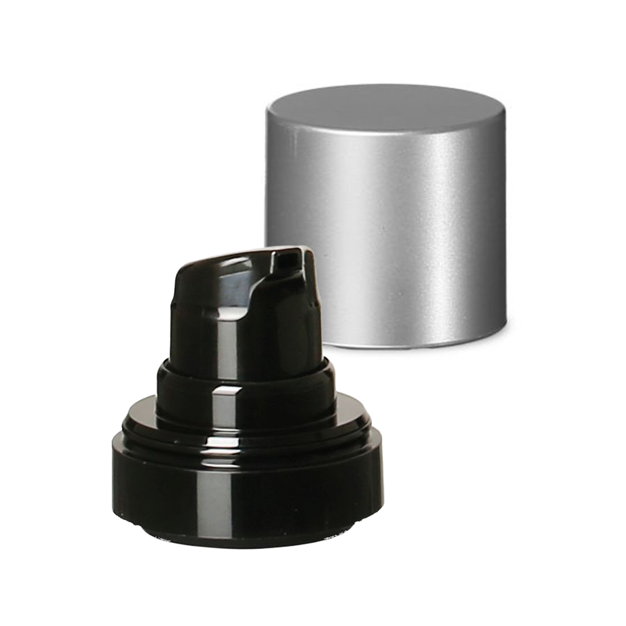 Airless dosaatori pumbapea 'Micro', PP-plast, must